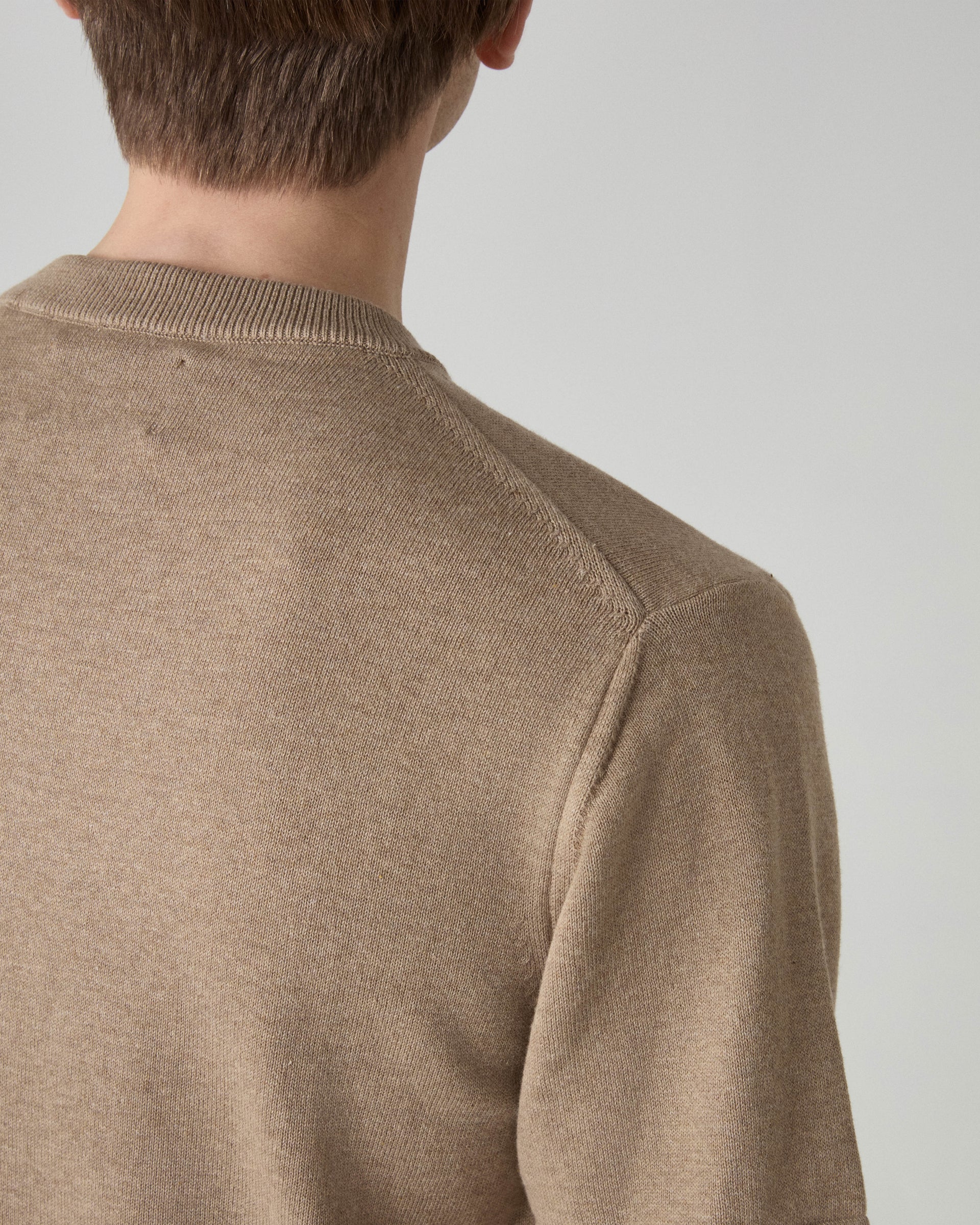 Bo Knitted T-Shirt - Hazel Brown | Berg & Berg