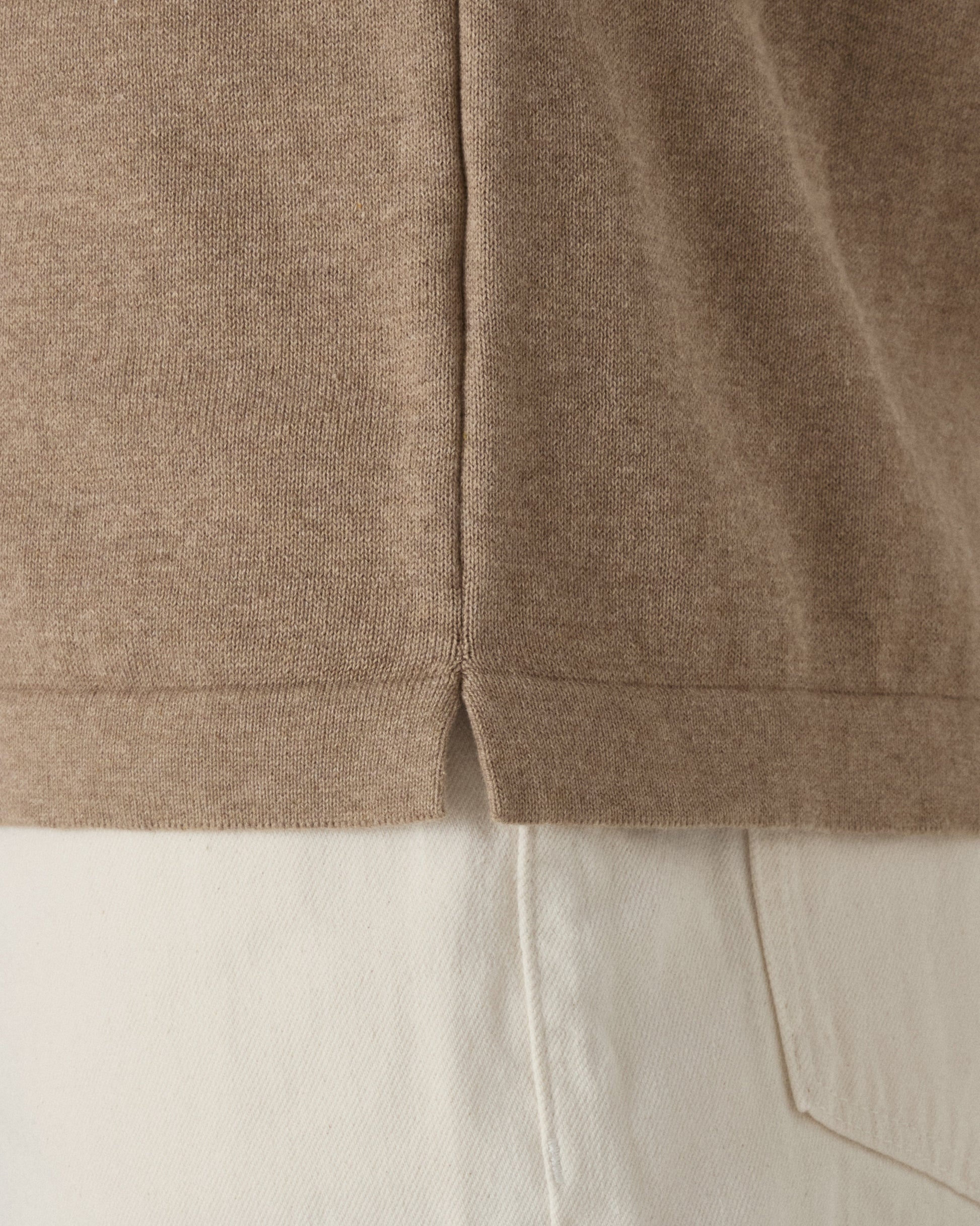 Bo Knitted T-Shirt - Hazel Brown Berg & Berg