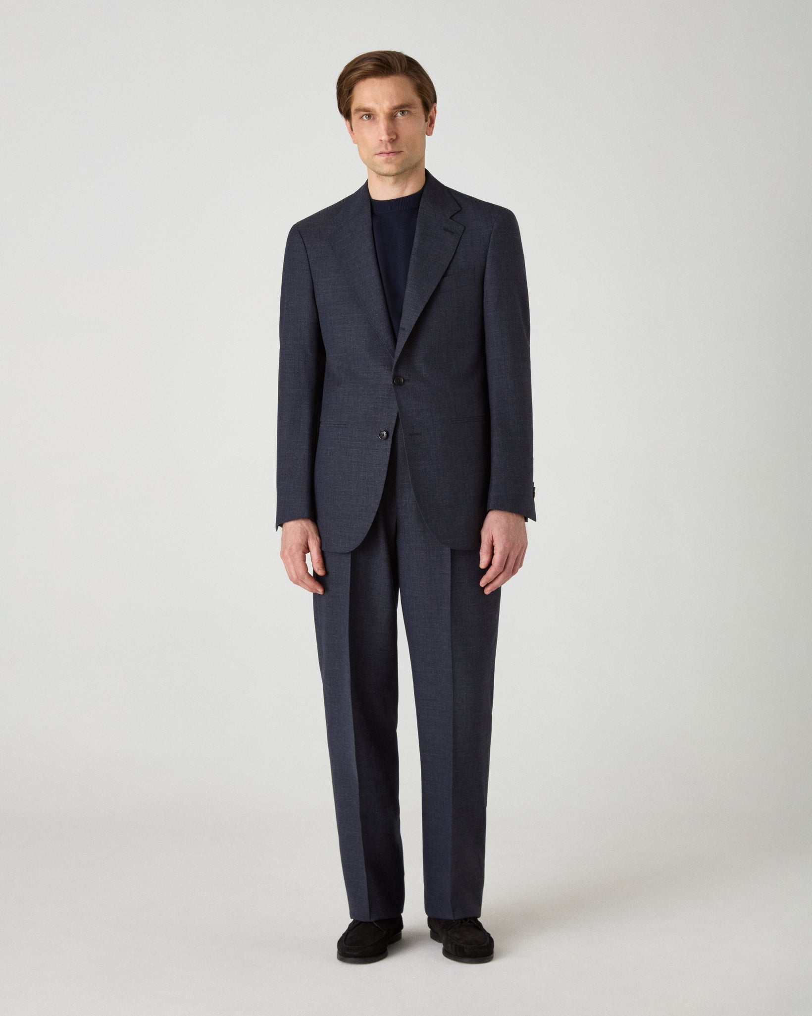 Dag High Twist Suit Jacket - Air Force Blue | Berg & Berg