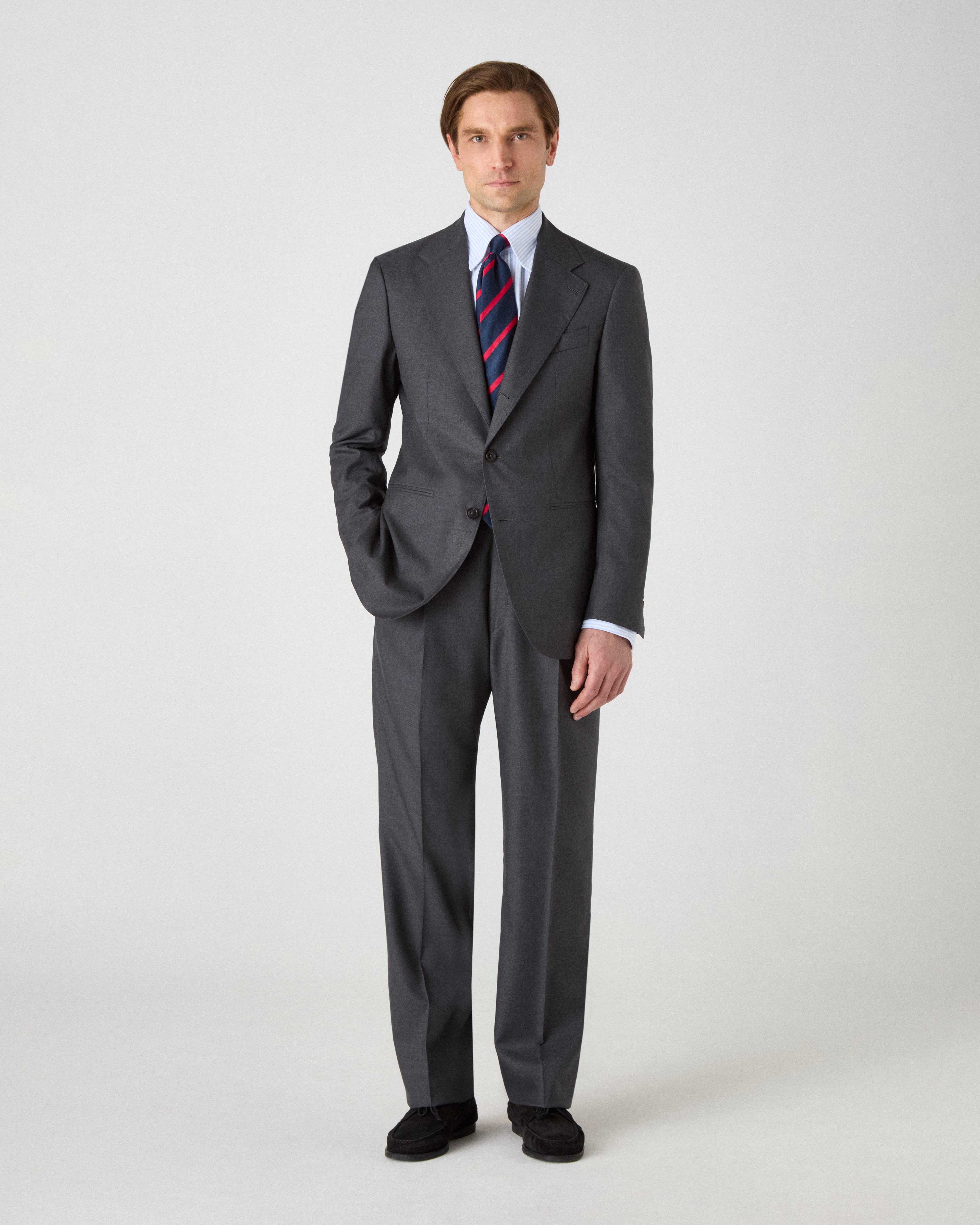 maya DIRK BIKKEMBERGS ダークグレー スーツ セット Dag Twill Suit - Mid Grey – Berg & Berg
