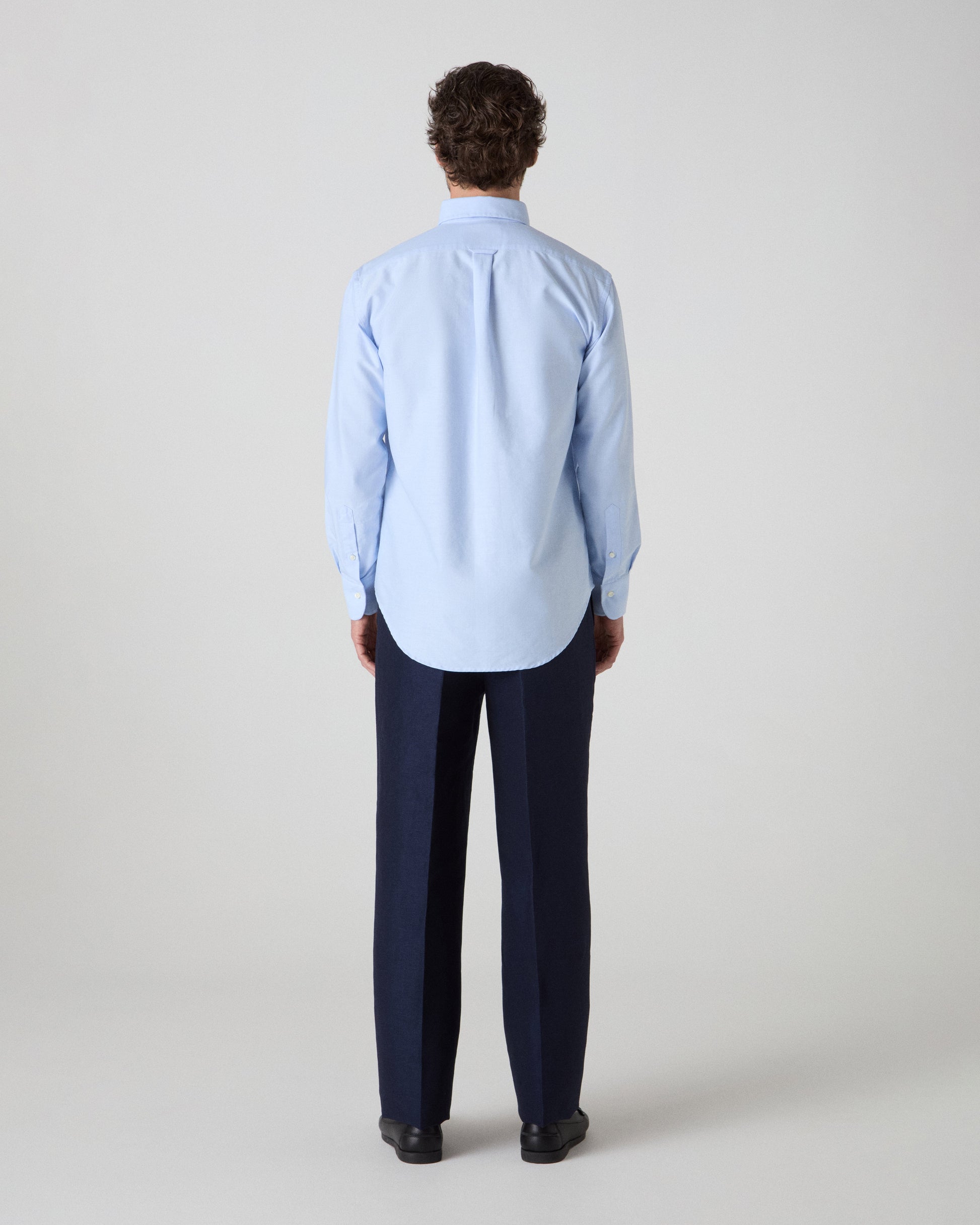 Ferdinand Oxford Button Down Shirt - Light Blue | Berg & Berg