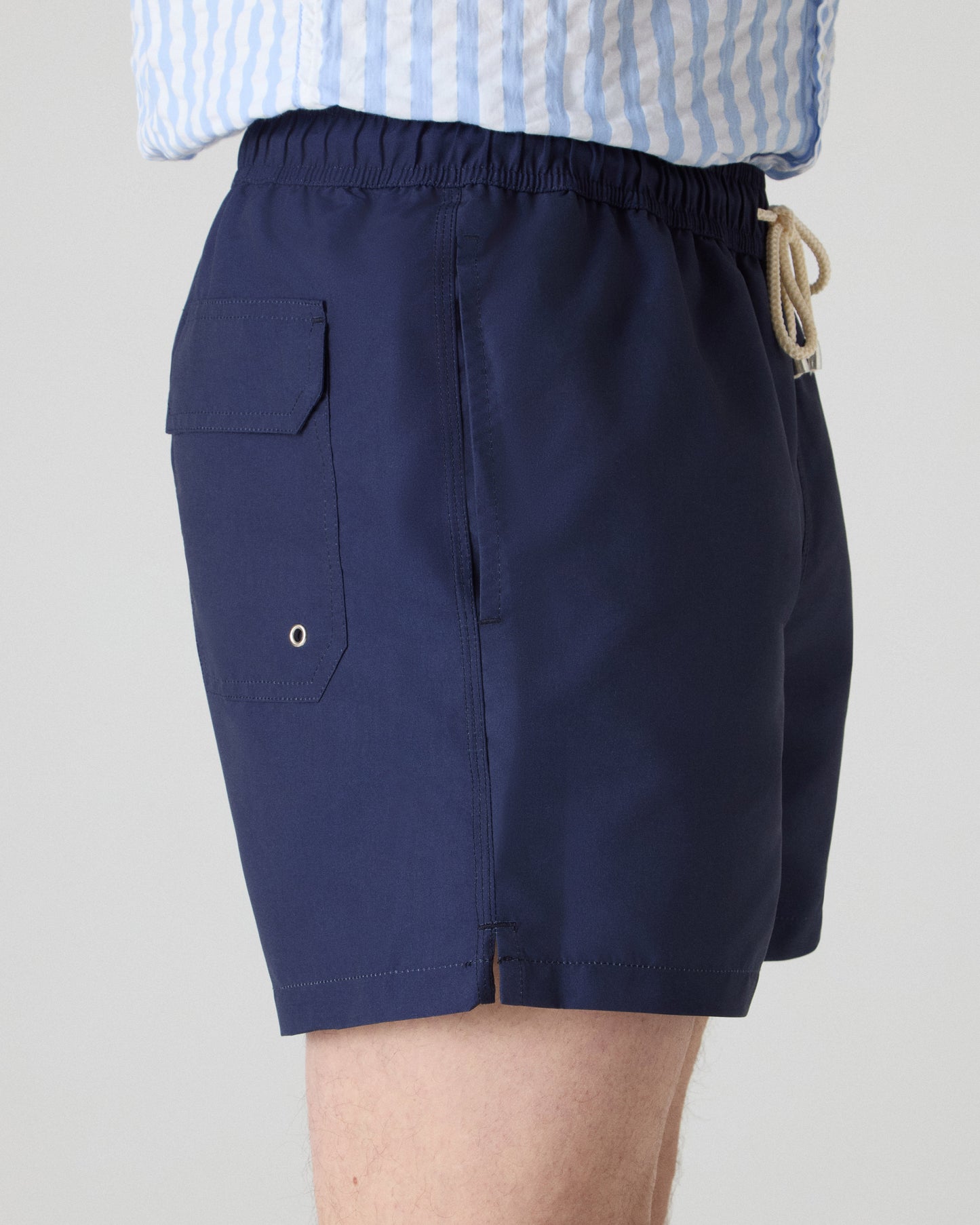 Alberto Swim Shorts - Navy | Berg & Berg