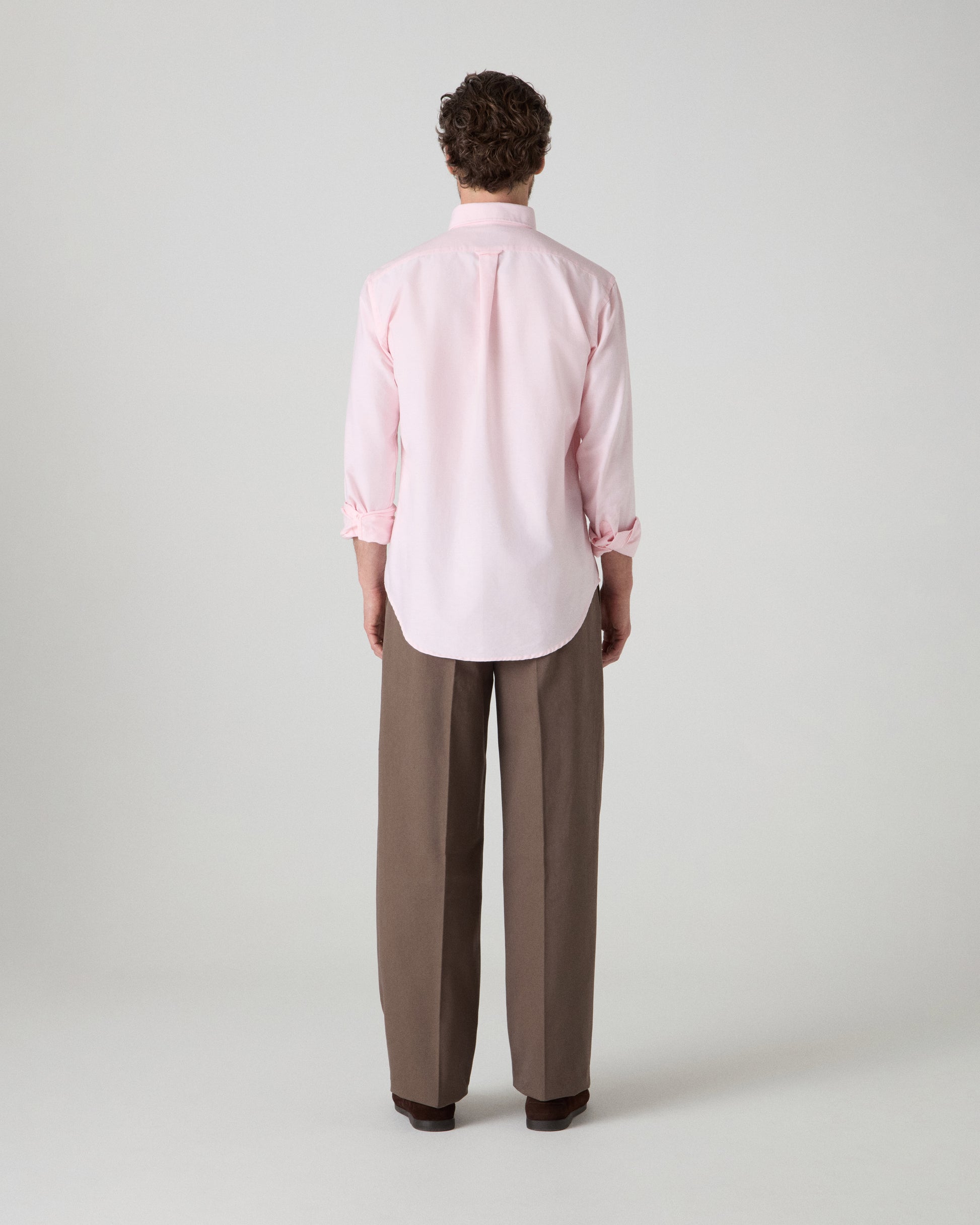 Ferdinand Oxford Button Down Shirt - Faded Pink Berg & Berg