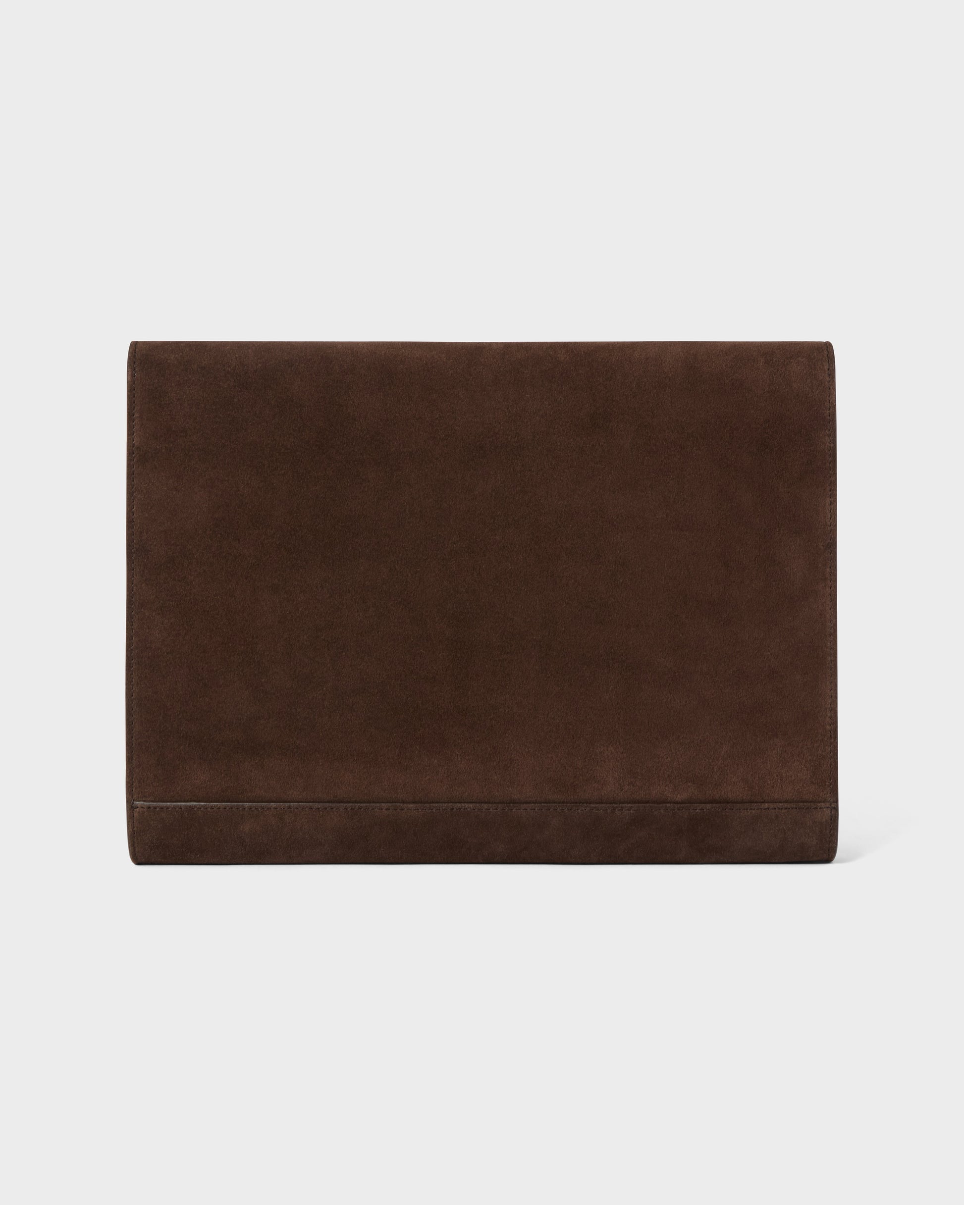Suede Laptop Portfolio - Dark Brown Berg&Berg
