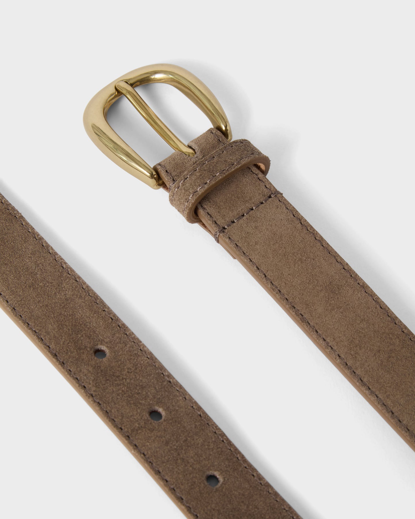 Suede Belt - Taupe Berg & Berg