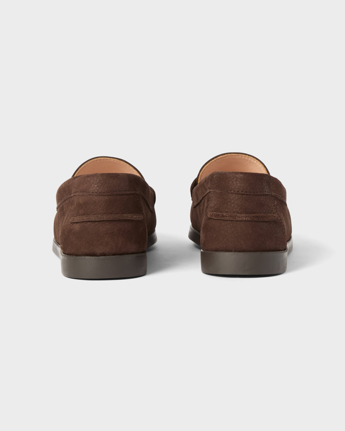 Svante Beef Roll Penny Loafer - Dark Brown Grain Berg & Berg