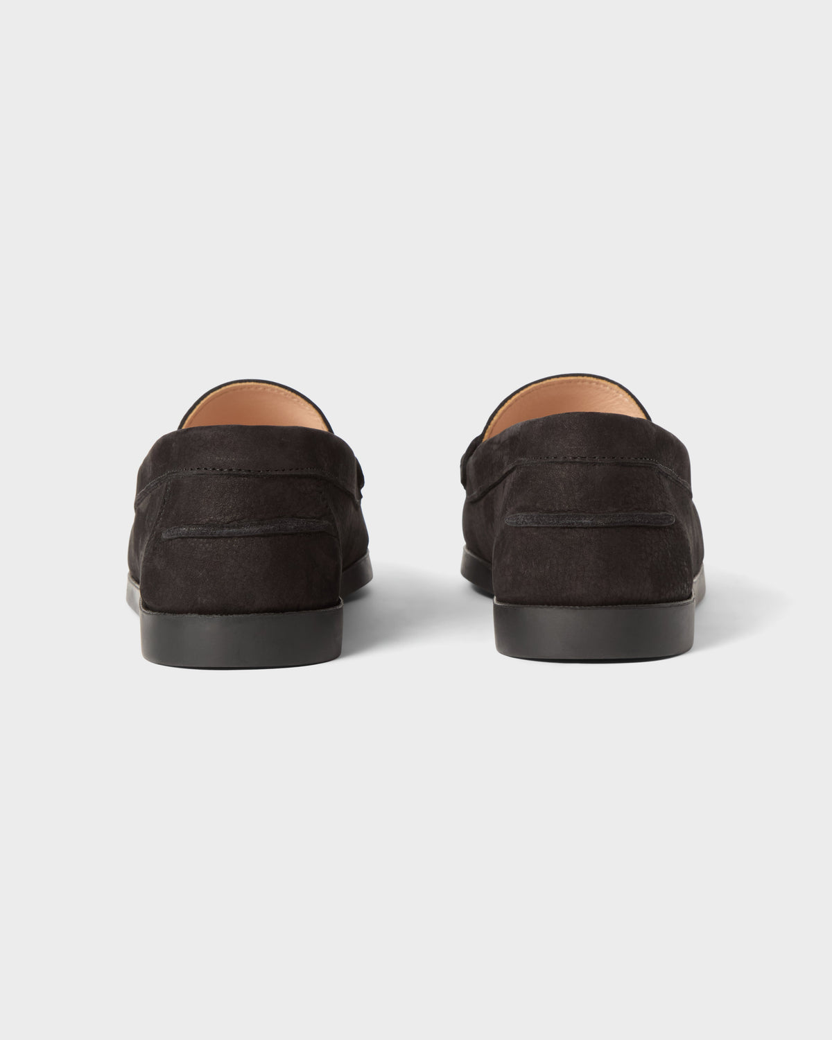 Svante Beef Roll Penny Loafer - Black Grain Berg & Berg
