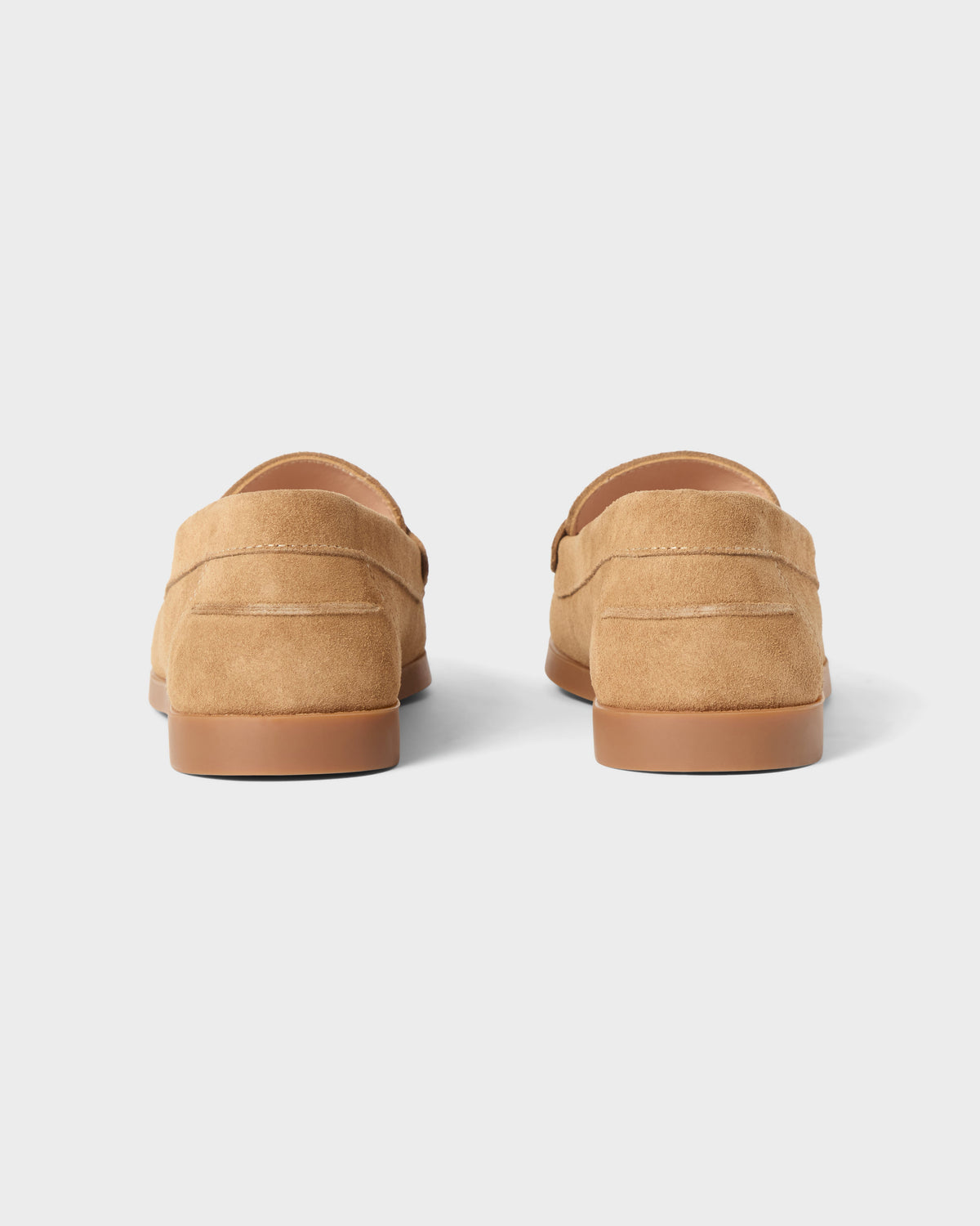Svante Beef Roll Penny Loafer - Milkshake Suede Berg & Berg