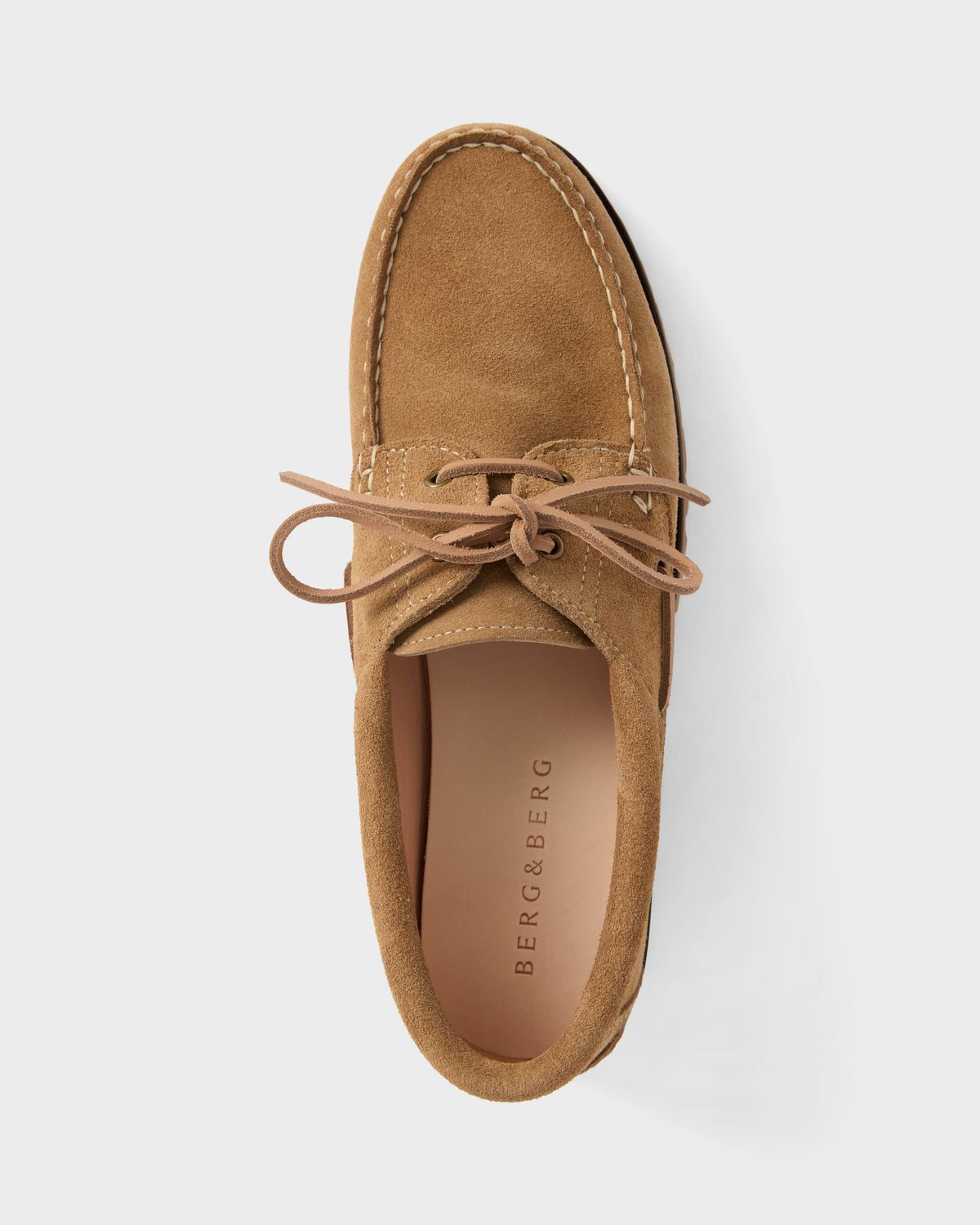 Sixten Chunky Boat Shoe - Milkshake Suede Berg & Berg