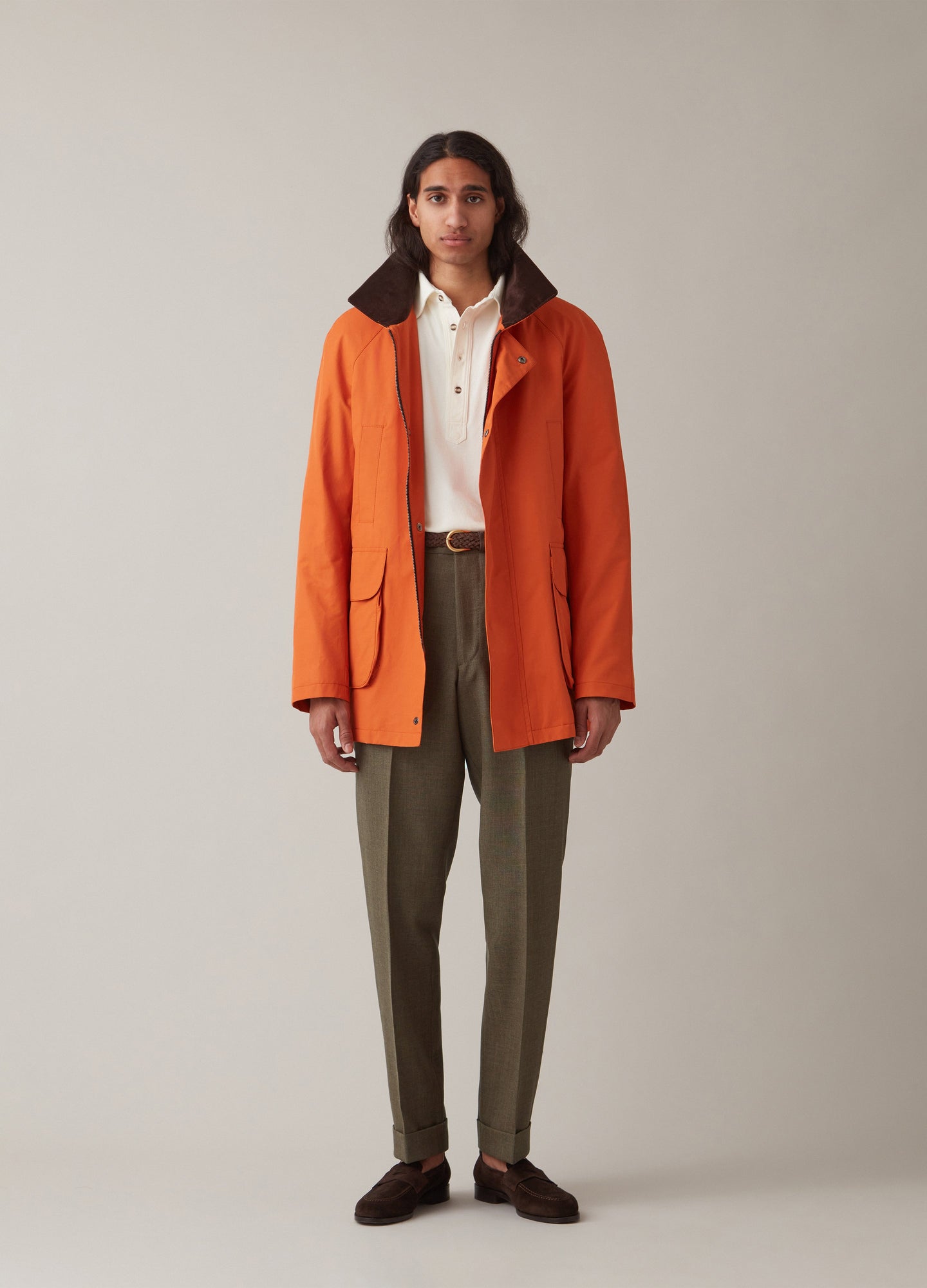 Nils Shooting Jacket - Orange Berg & Berg