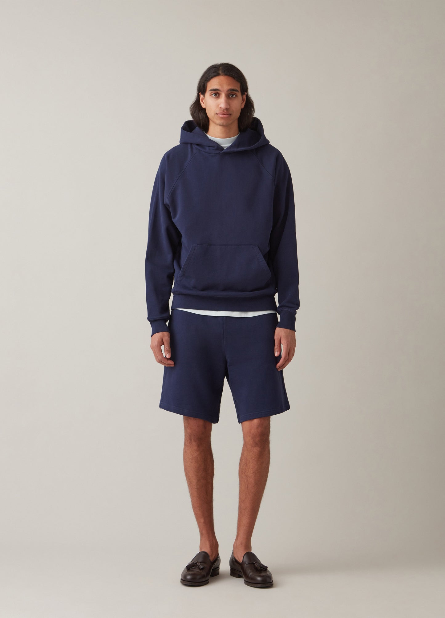 Torbjörn Raglan Hoodie - Navy Berg & Berg