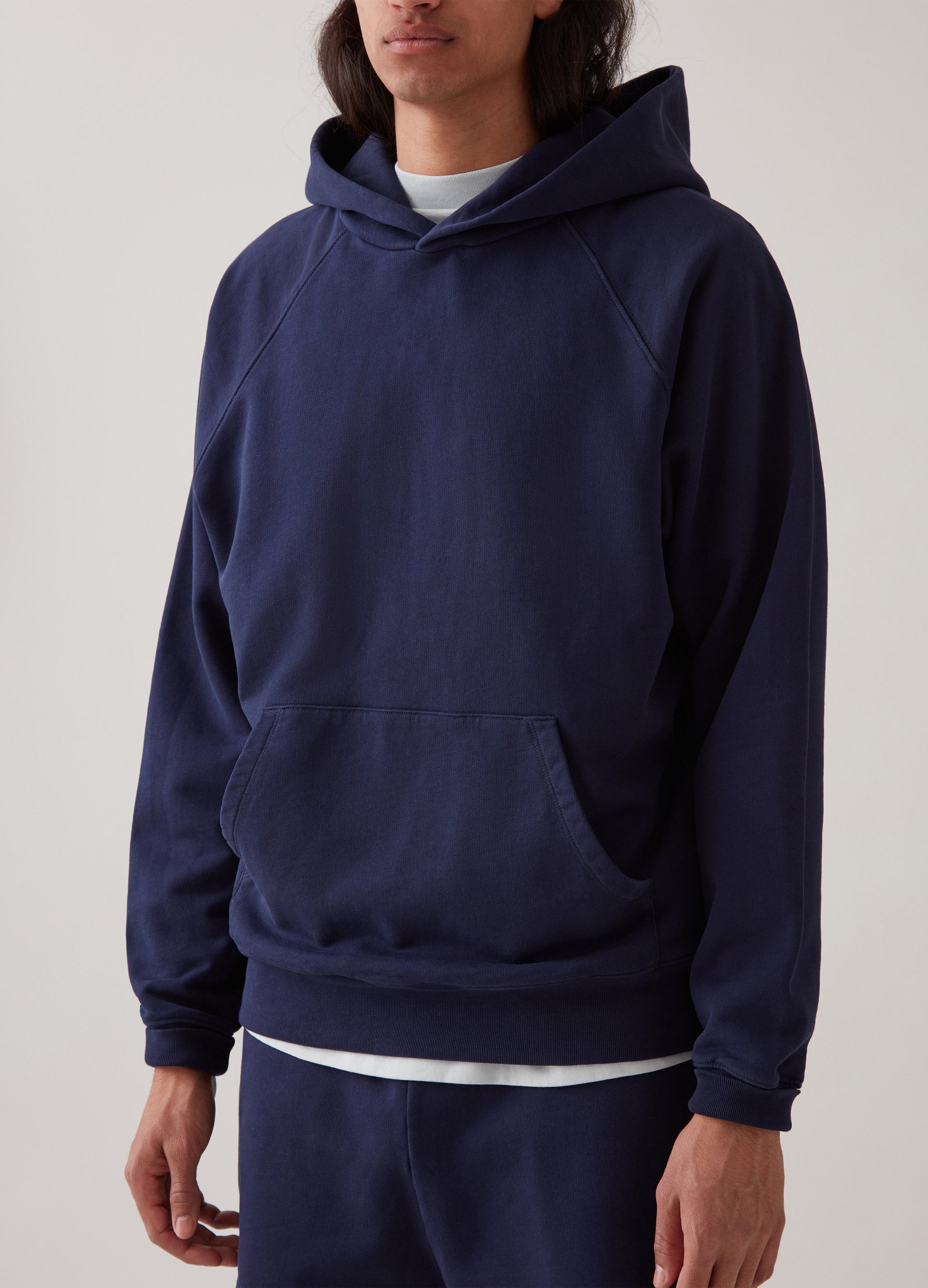Torbjörn Raglan Hoodie - Navy Berg & Berg