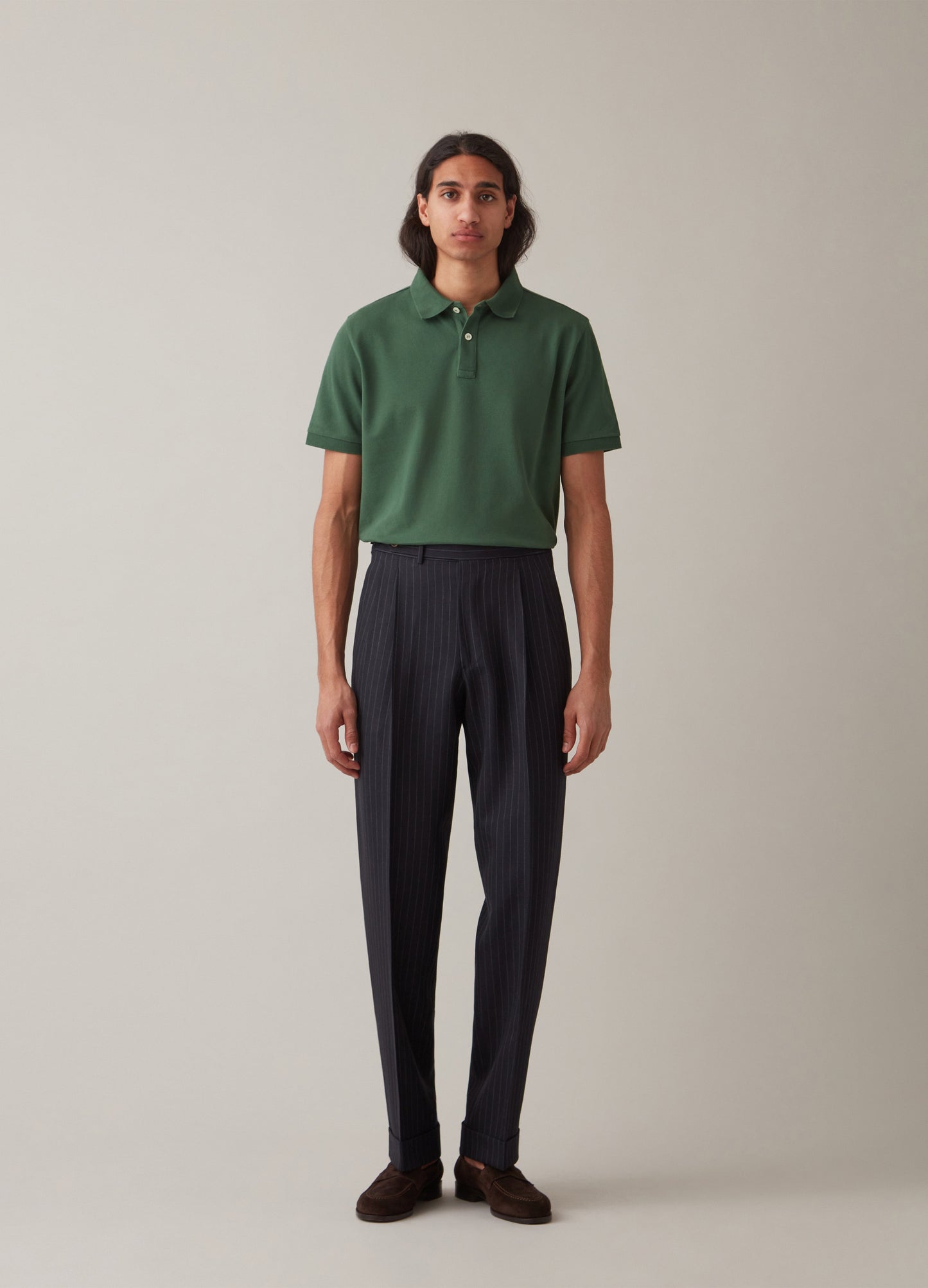 Ture Short Sleeve Polo Shirt - Green Berg & Berg