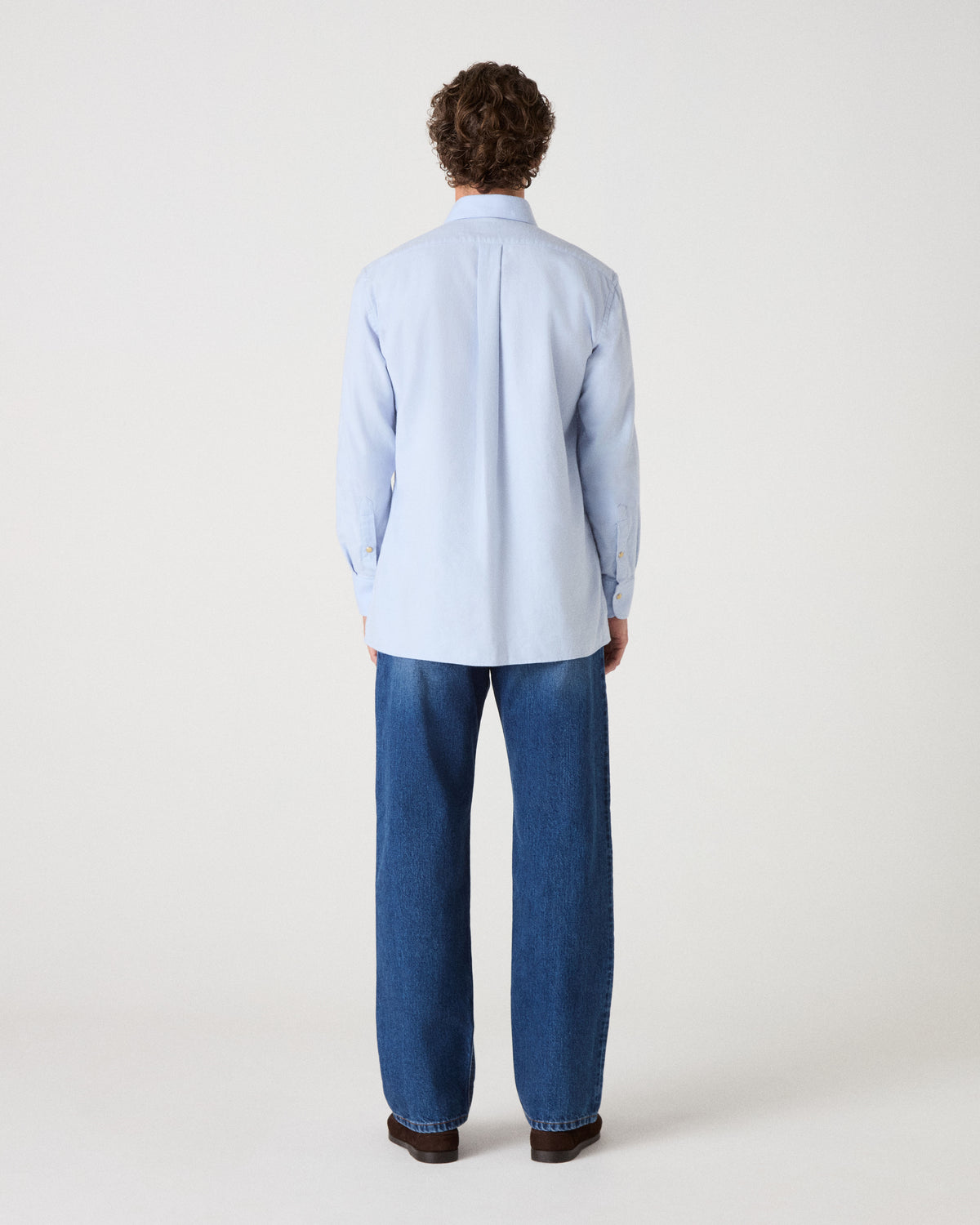 Fernando Western Shirt - Light Blue Berg & Berg