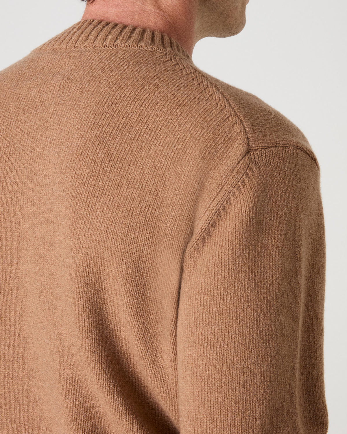 Ben Cashmere Sweater - Camel bergbergstore