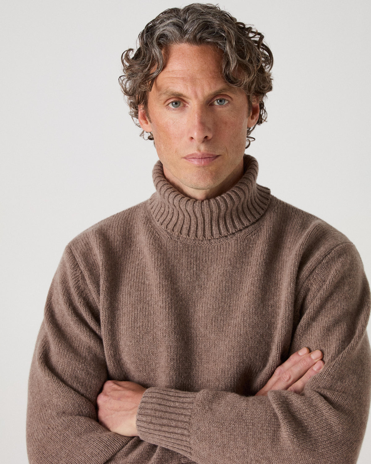 Bernhard Roll Neck Sweater - Hazel bergbergstore