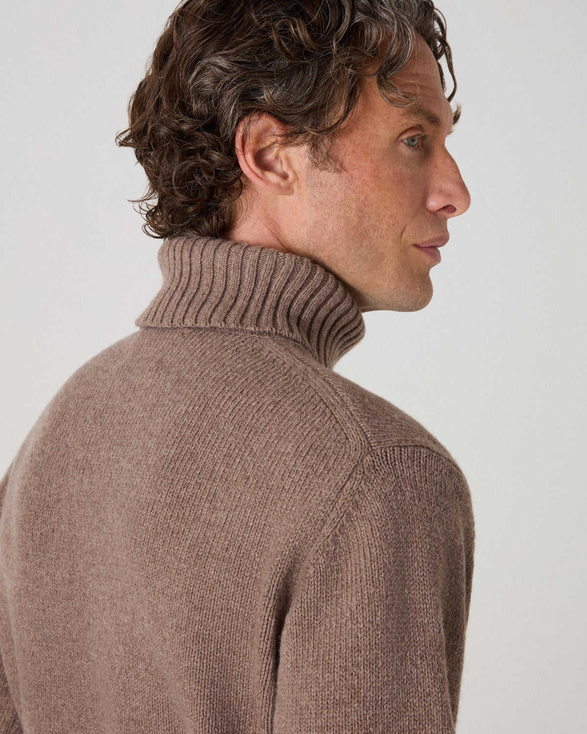 Bernhard Roll Neck Sweater - Hazel bergbergstore
