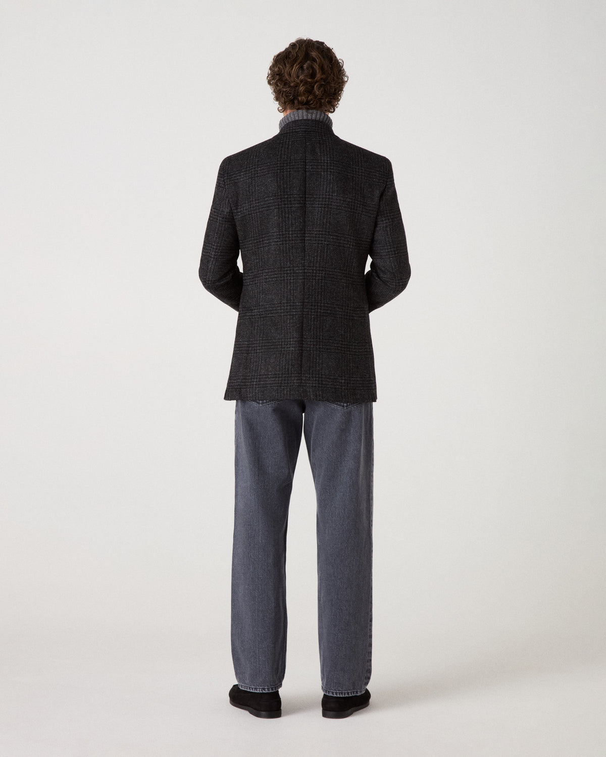 Dag Sport Tweed Jacket - Charcoal/Grey Glen Berg & Berg