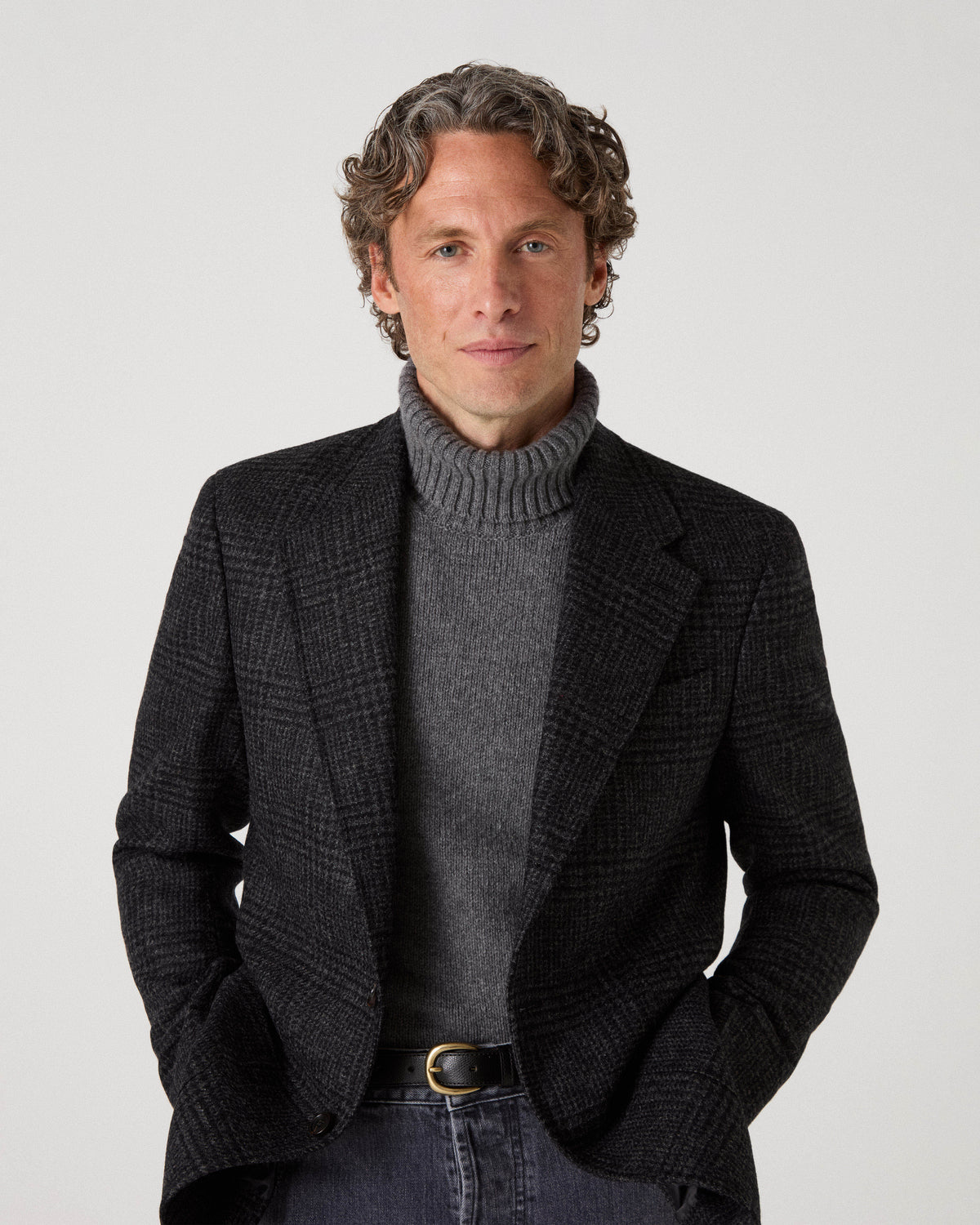 Dag Sport Tweed Jacket - Charcoal/Grey Glen Berg & Berg