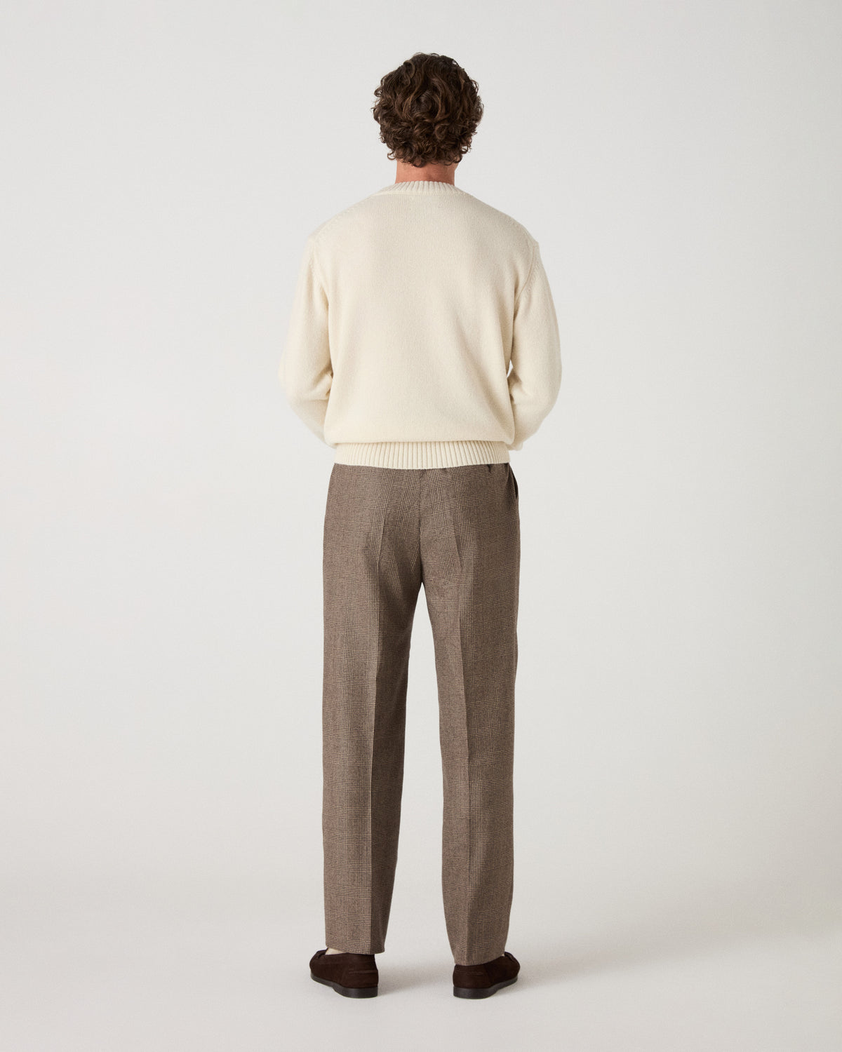 Ben Cashmere Sweater - Cream bergbergstore