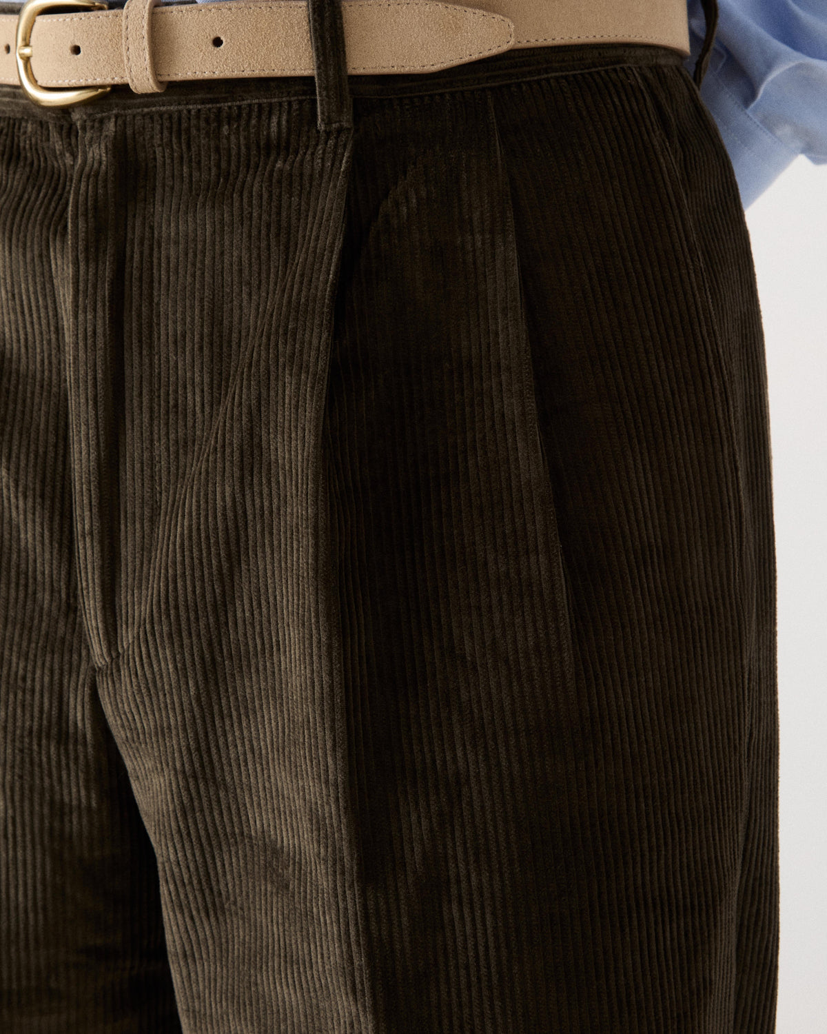 Antonello Corduroy Trousers - Olive Berg & Berg