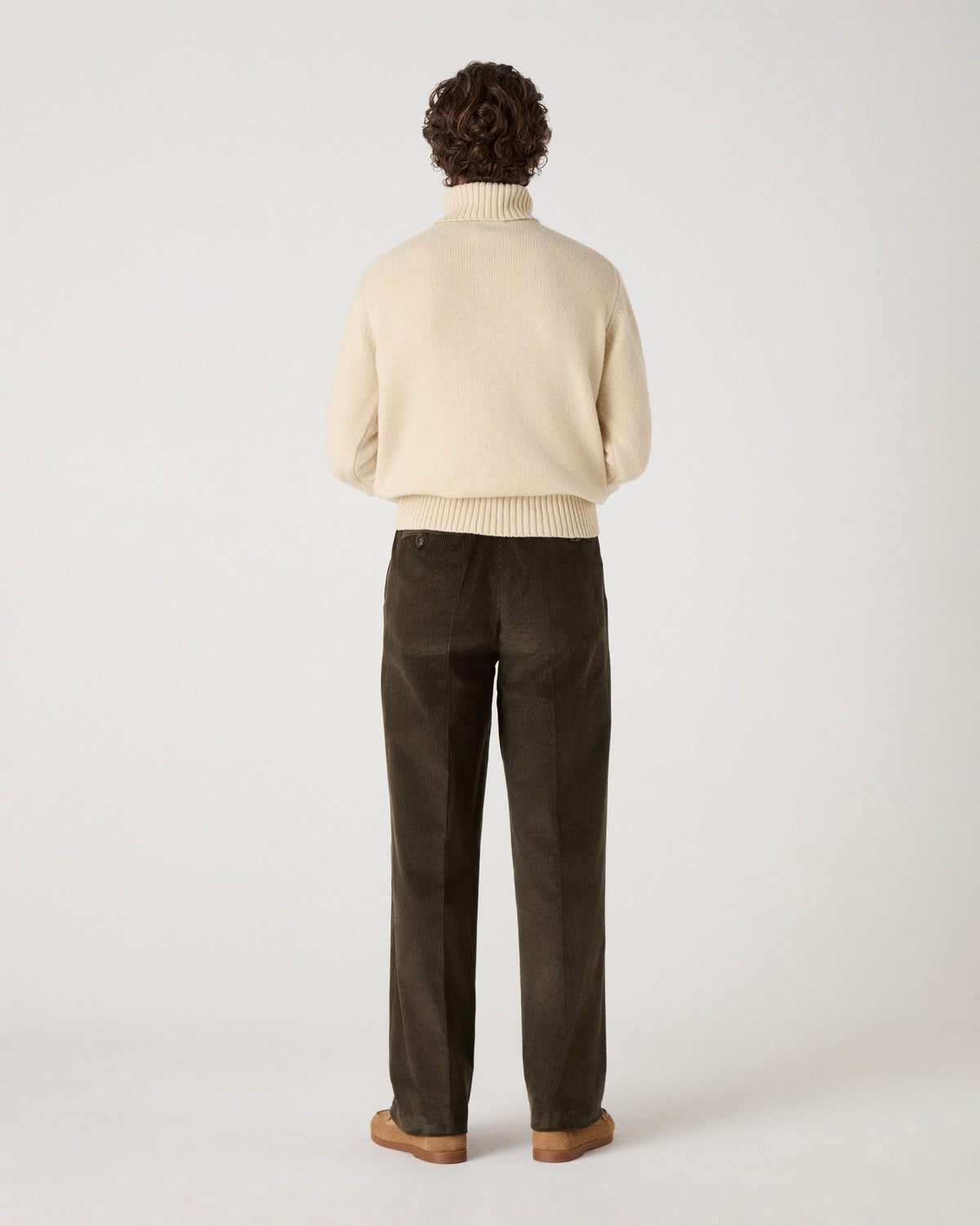 Antonello Corduroy Trousers - Olive Berg & Berg