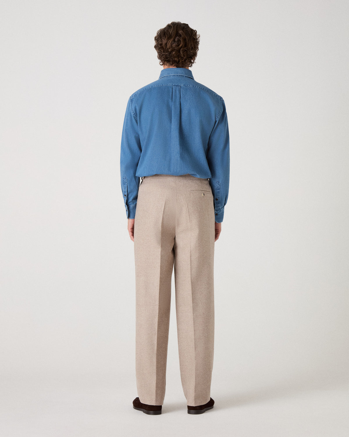 Francois Denim Shirt - Light Blue Wash Berg & Berg