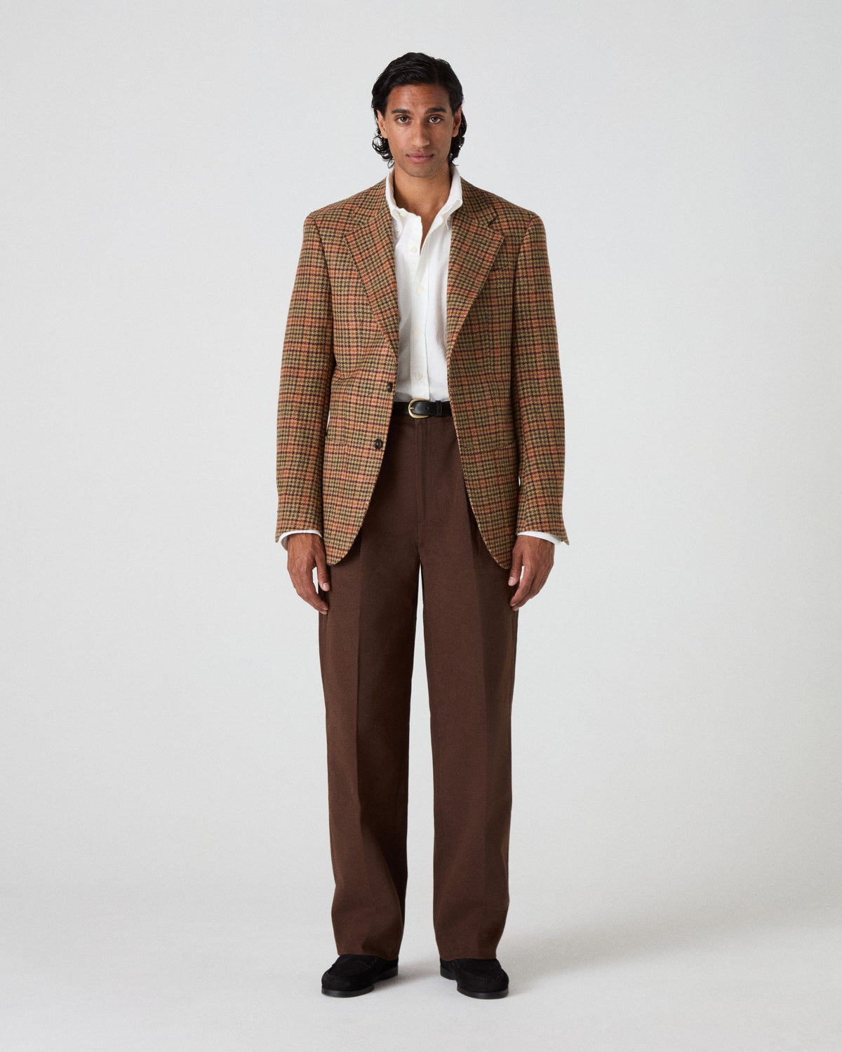Dag Sport Tweed Jacket - Wheat/Green/Rust Berg & Berg