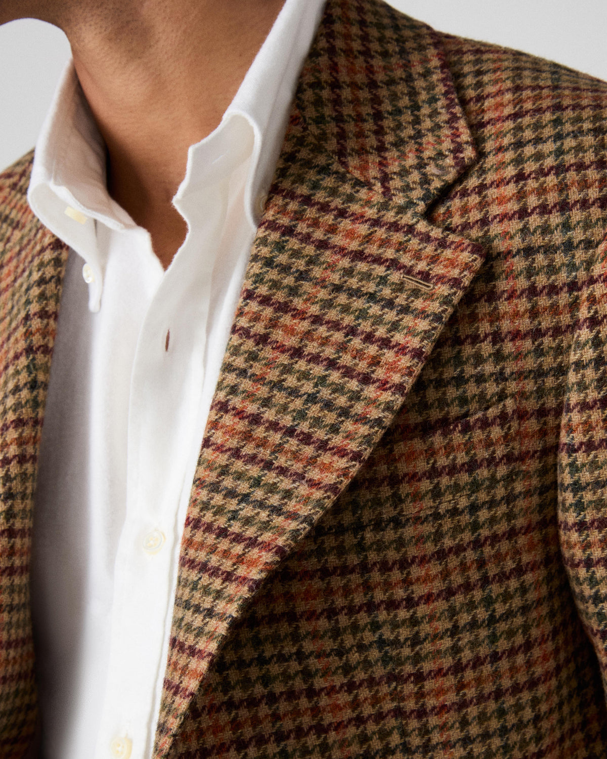 Dag Sport Tweed Jacket - Wheat/Green/Rust Berg & Berg