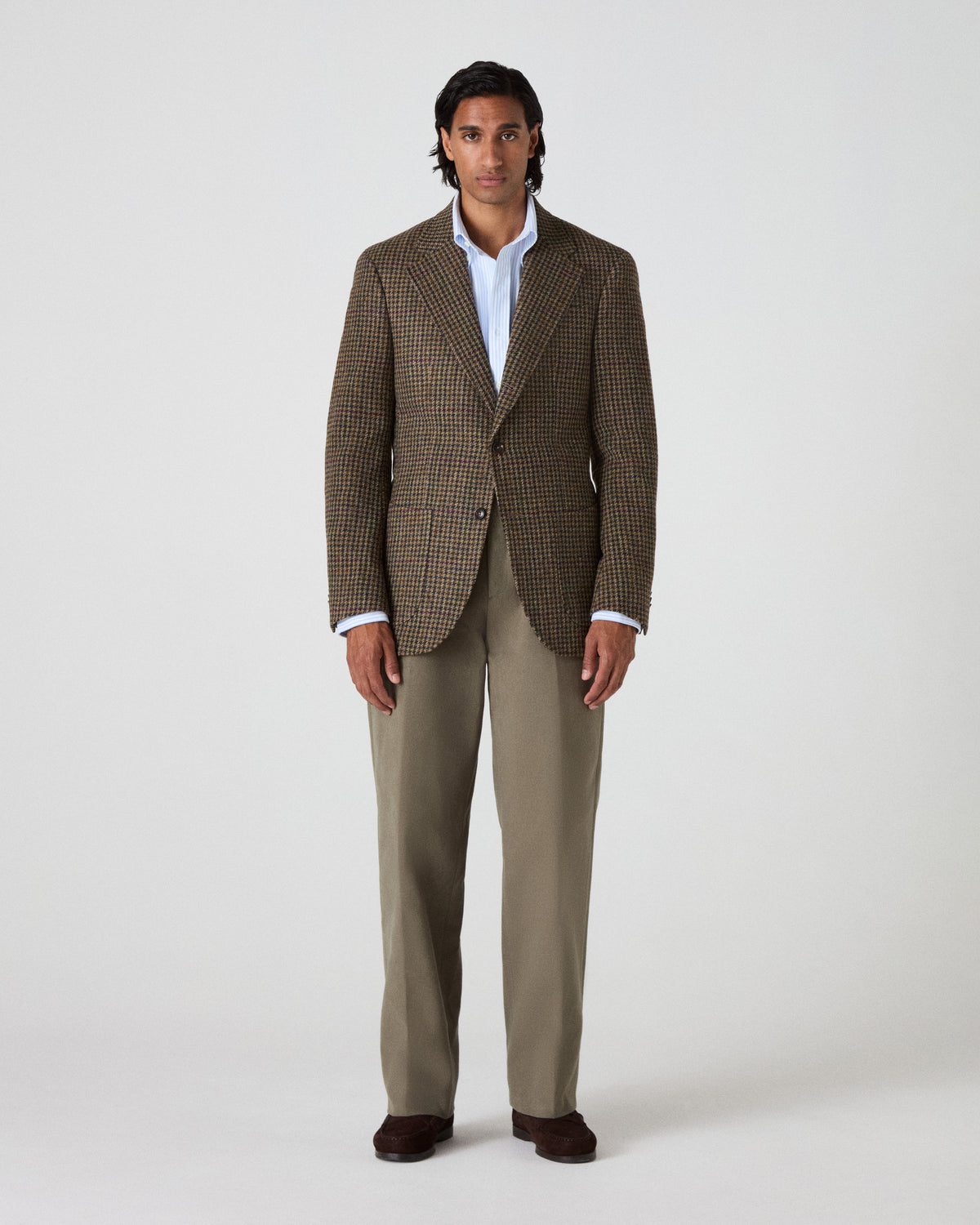 Dag Sport Tweed Jacket - Gunclub Green Berg & Berg