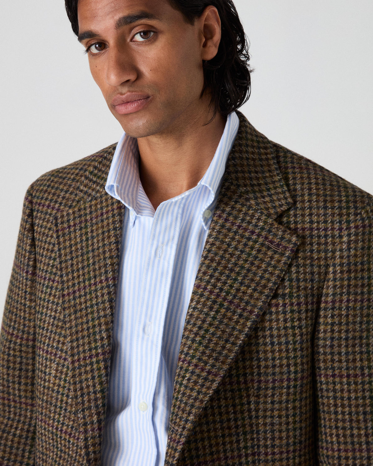 Dag Sport Tweed Jacket - Gunclub Green Berg & Berg