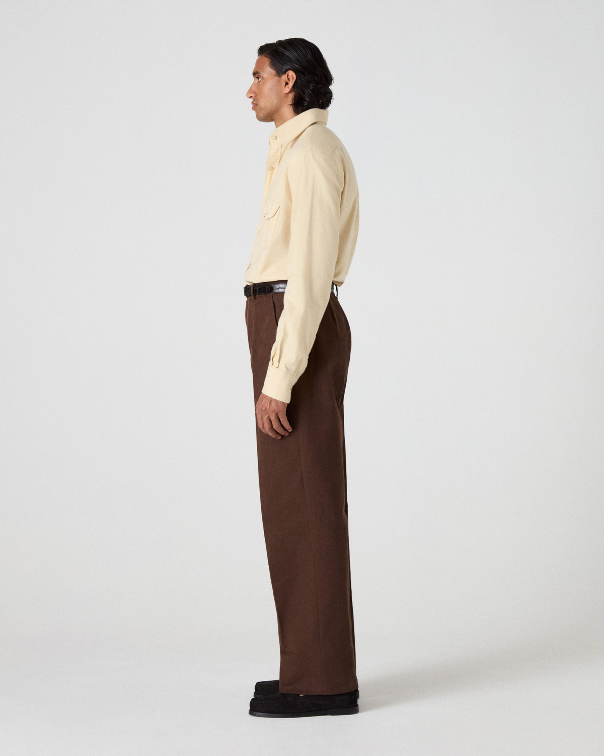 Alfred Cotton Trousers - Cocoa Berg & Berg