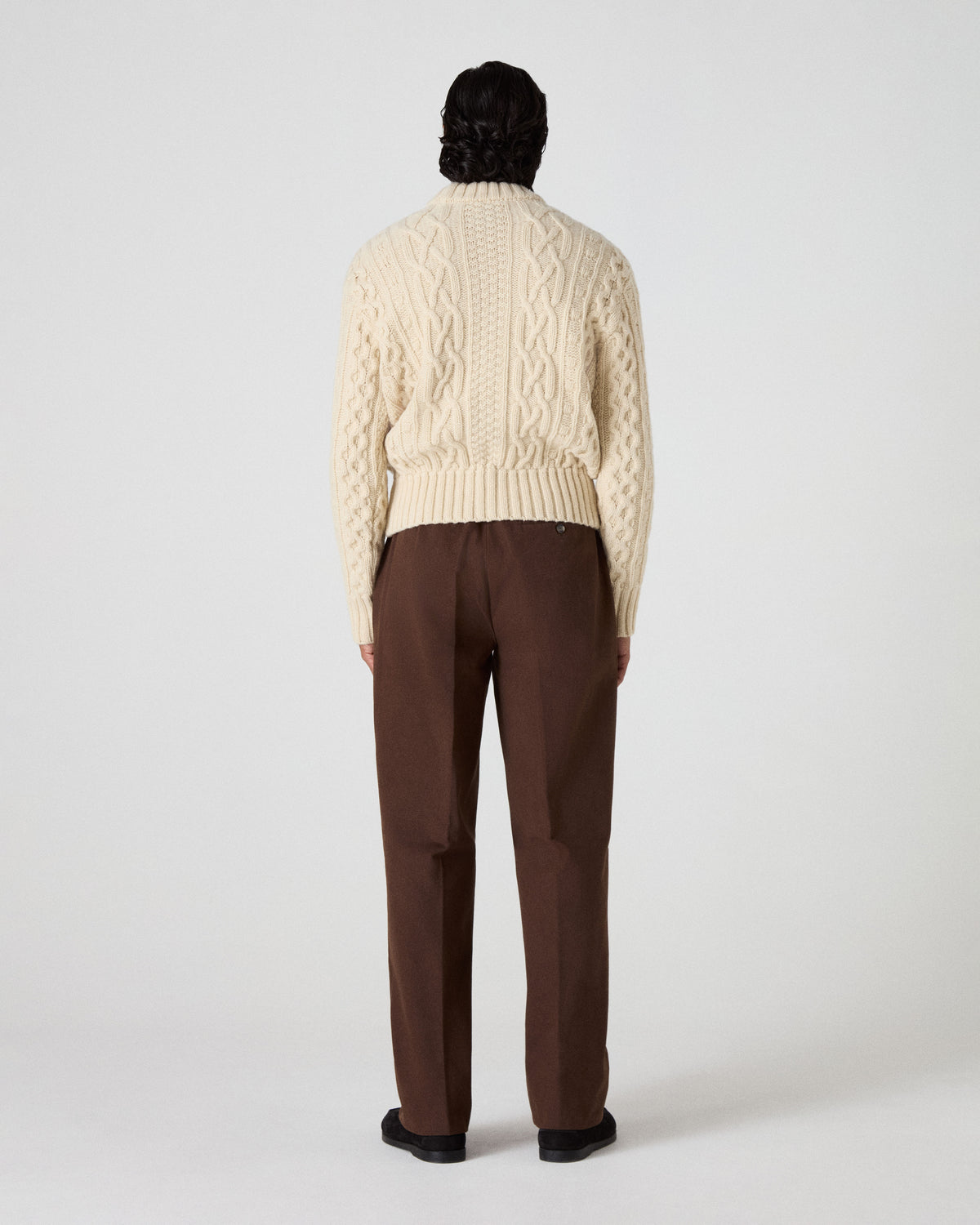 Brian Aran Sweater - Cream bergbergstore