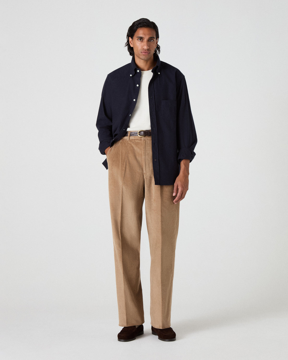 Antonello Corduroy Trousers - Fawn Berg & Berg