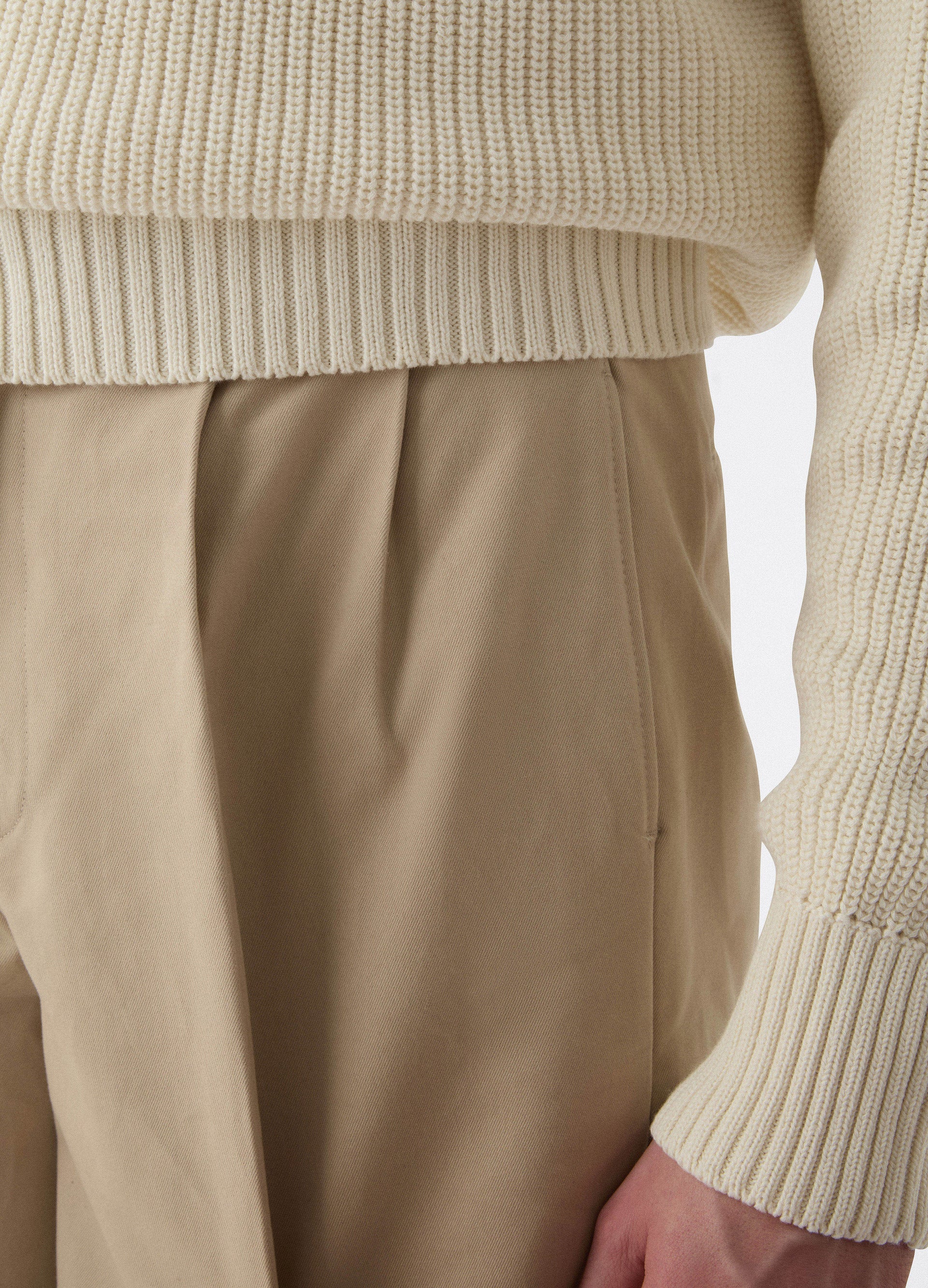 Antonello Cotton Shorts - Tan | Berg & Berg