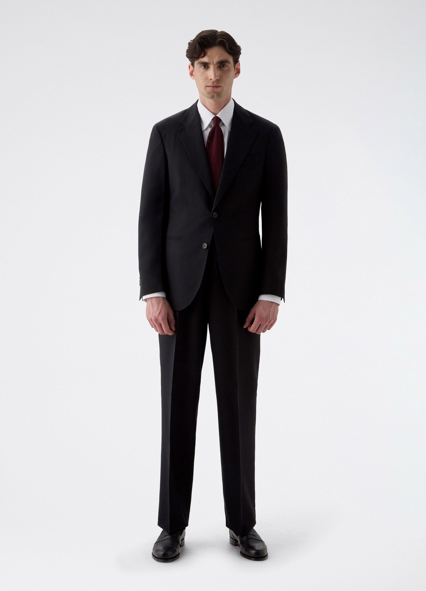 Don High Twist Suit Jacket - Black Berg & Berg