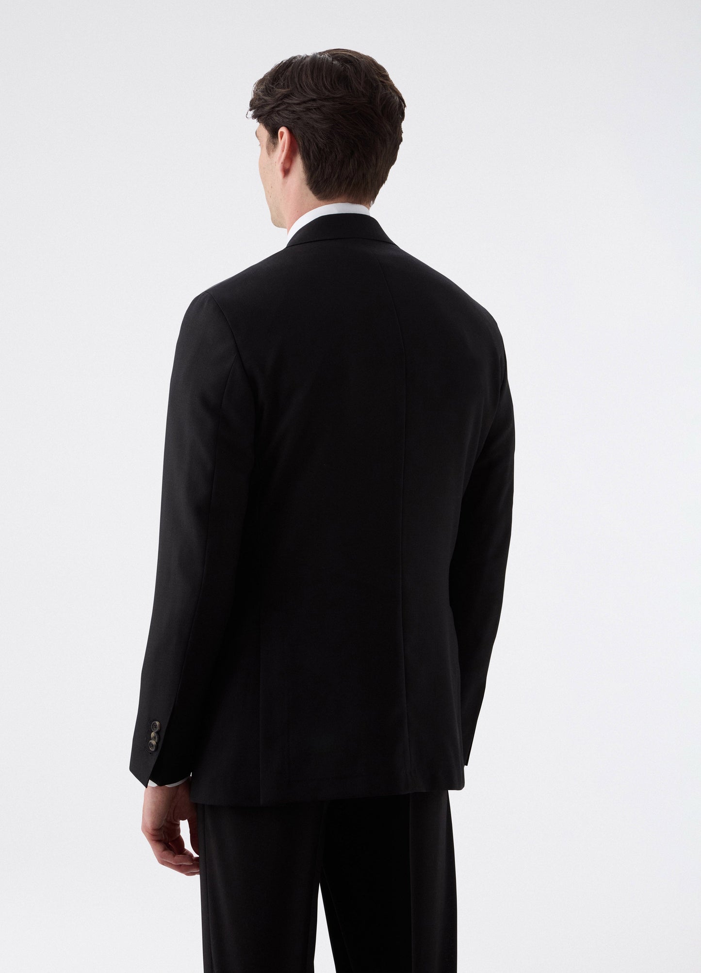 Don High Twist Suit Jacket - Black | Berg & Berg