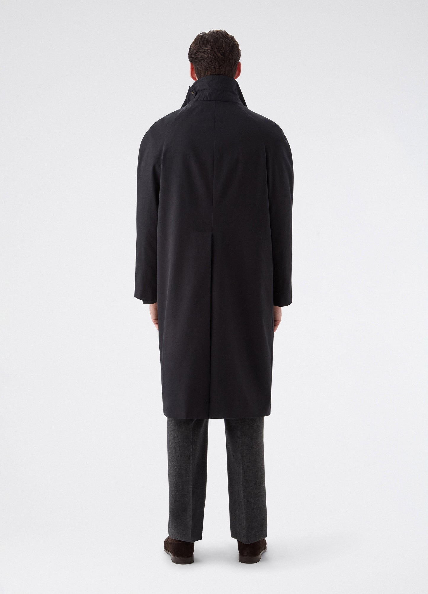 Nelson Raglan Coat - Navy | Berg & Berg