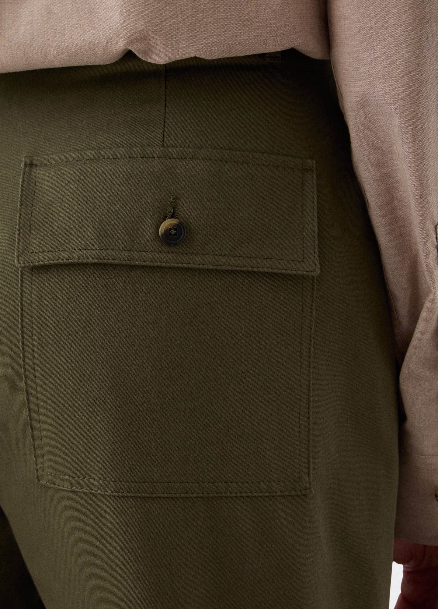 Albert Fatigue Trousers - Olive Berg & Berg