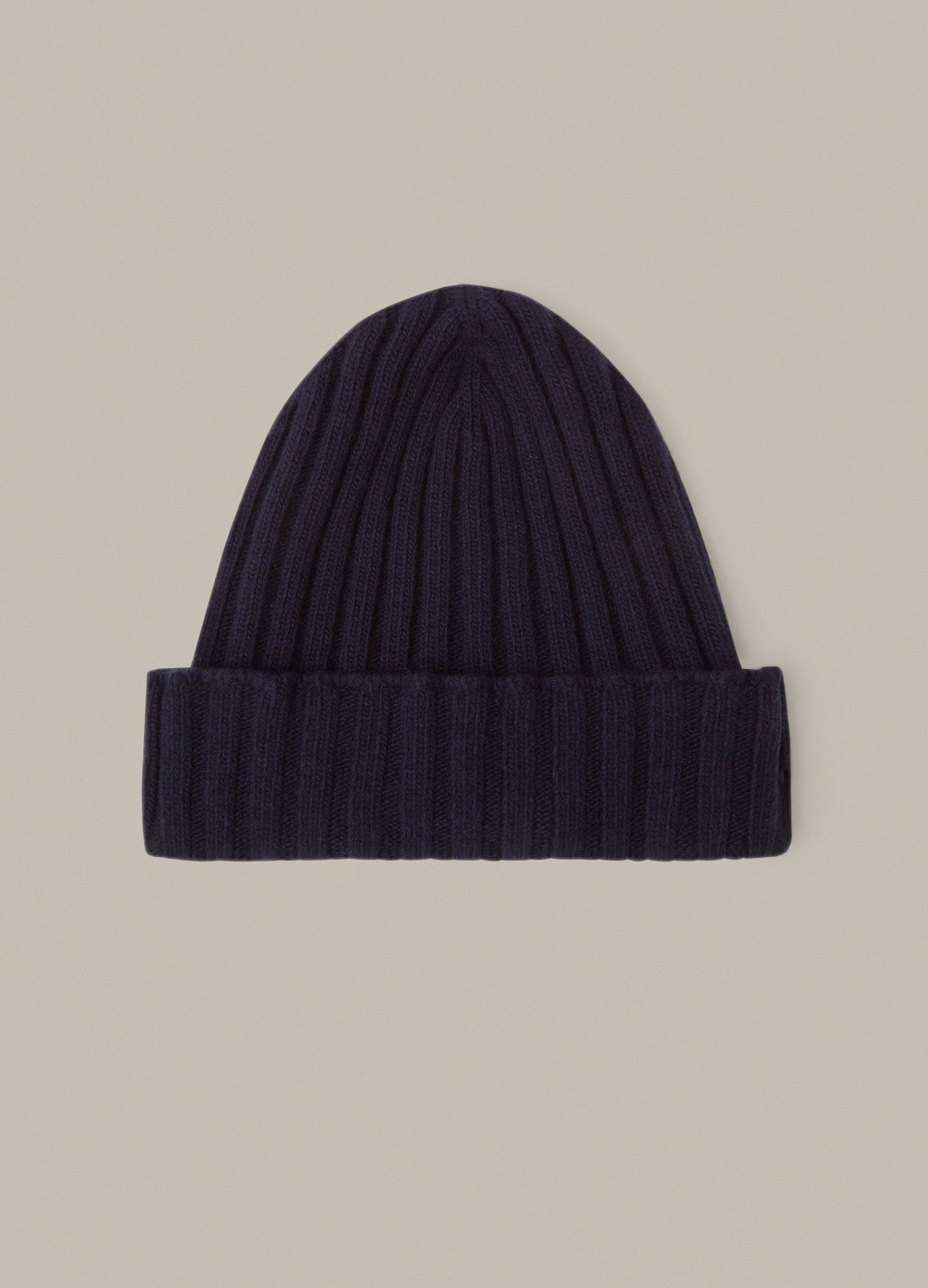 Merino/Cashmere Knit Hat - Navy Berg & Berg