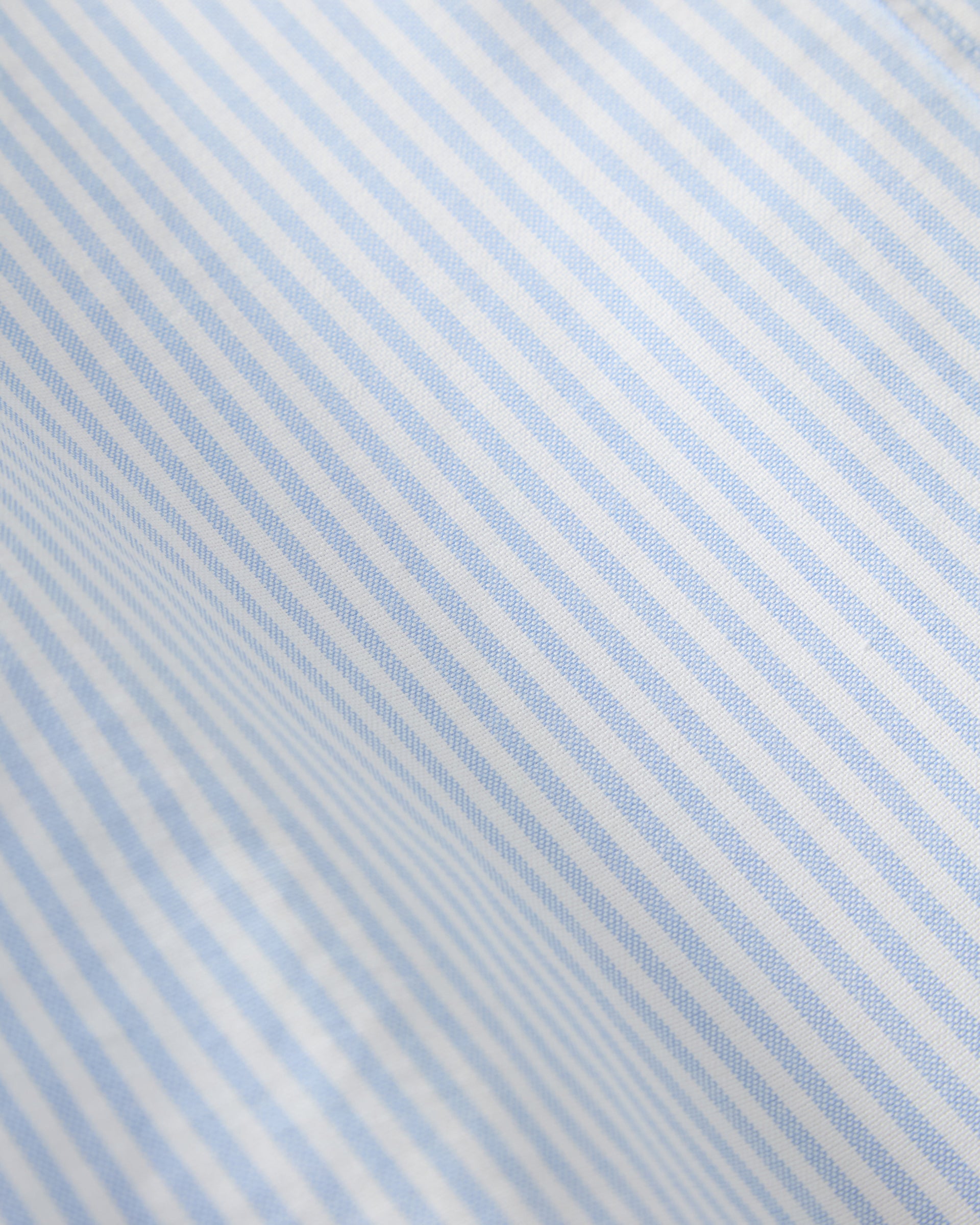 Ferdinand Oxford Button Down Shirt - White/Blue Stripe Berg & Berg