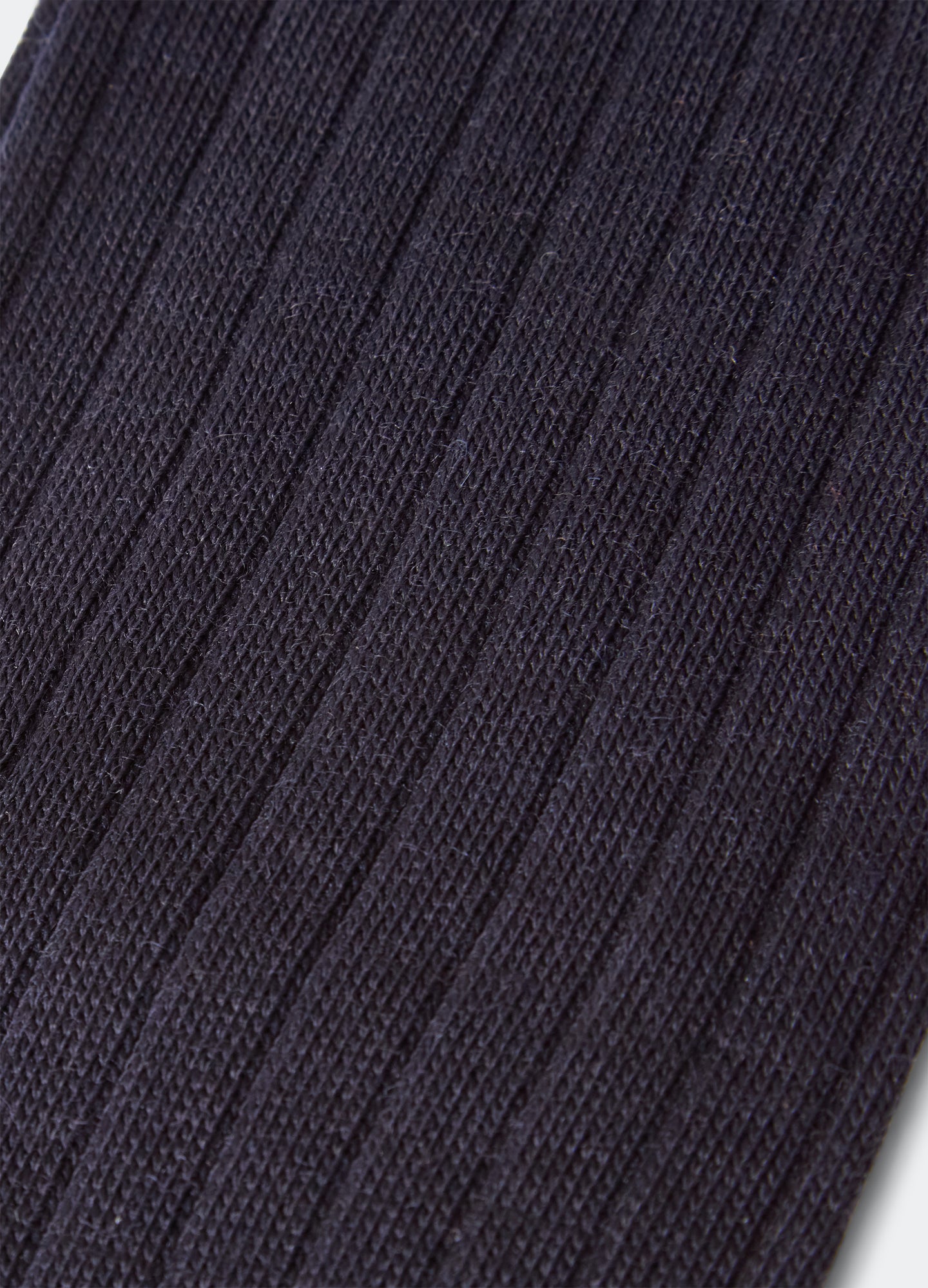 Over the Calf Wool Socks - Navy