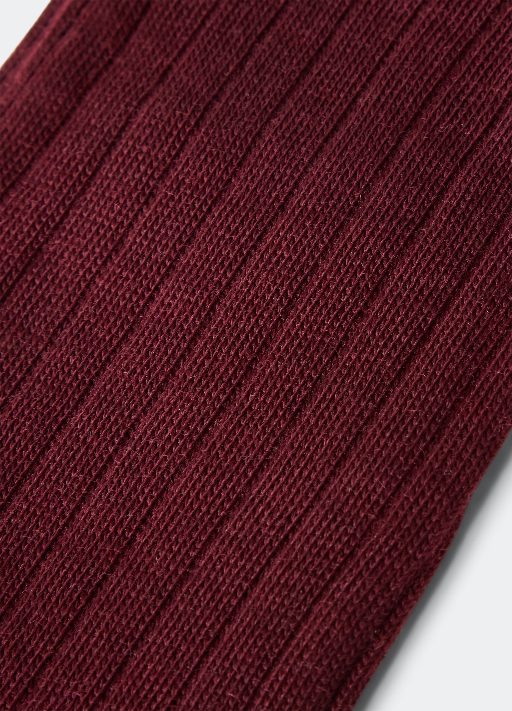 Over the Calf Wool Socks - Bordeaux Berg & Berg