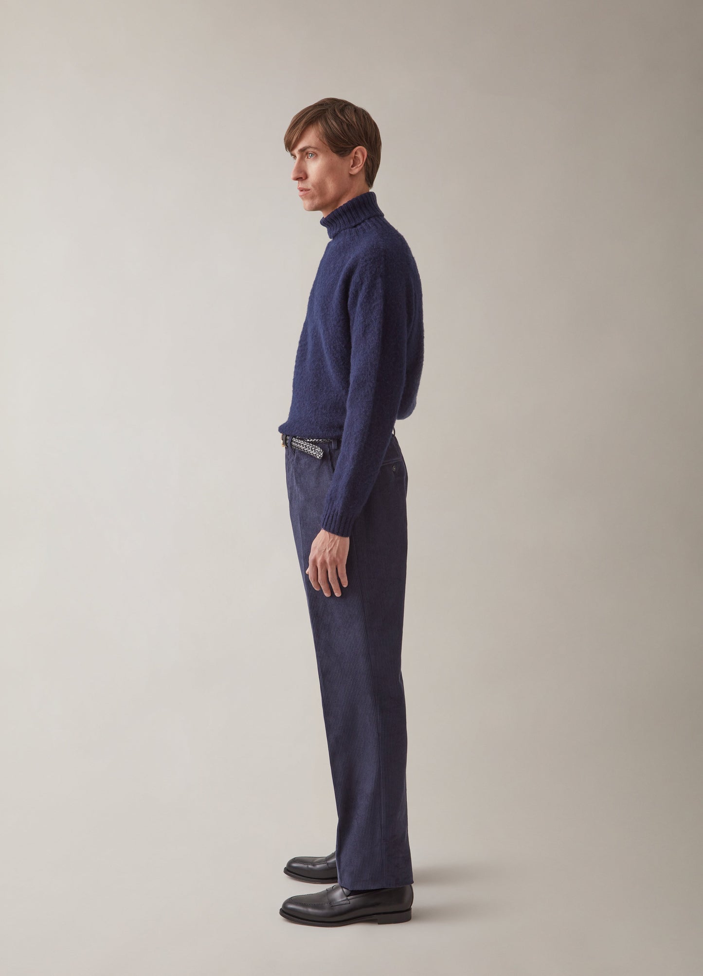 Alfie Corduroy Trousers - Navy Berg & Berg
