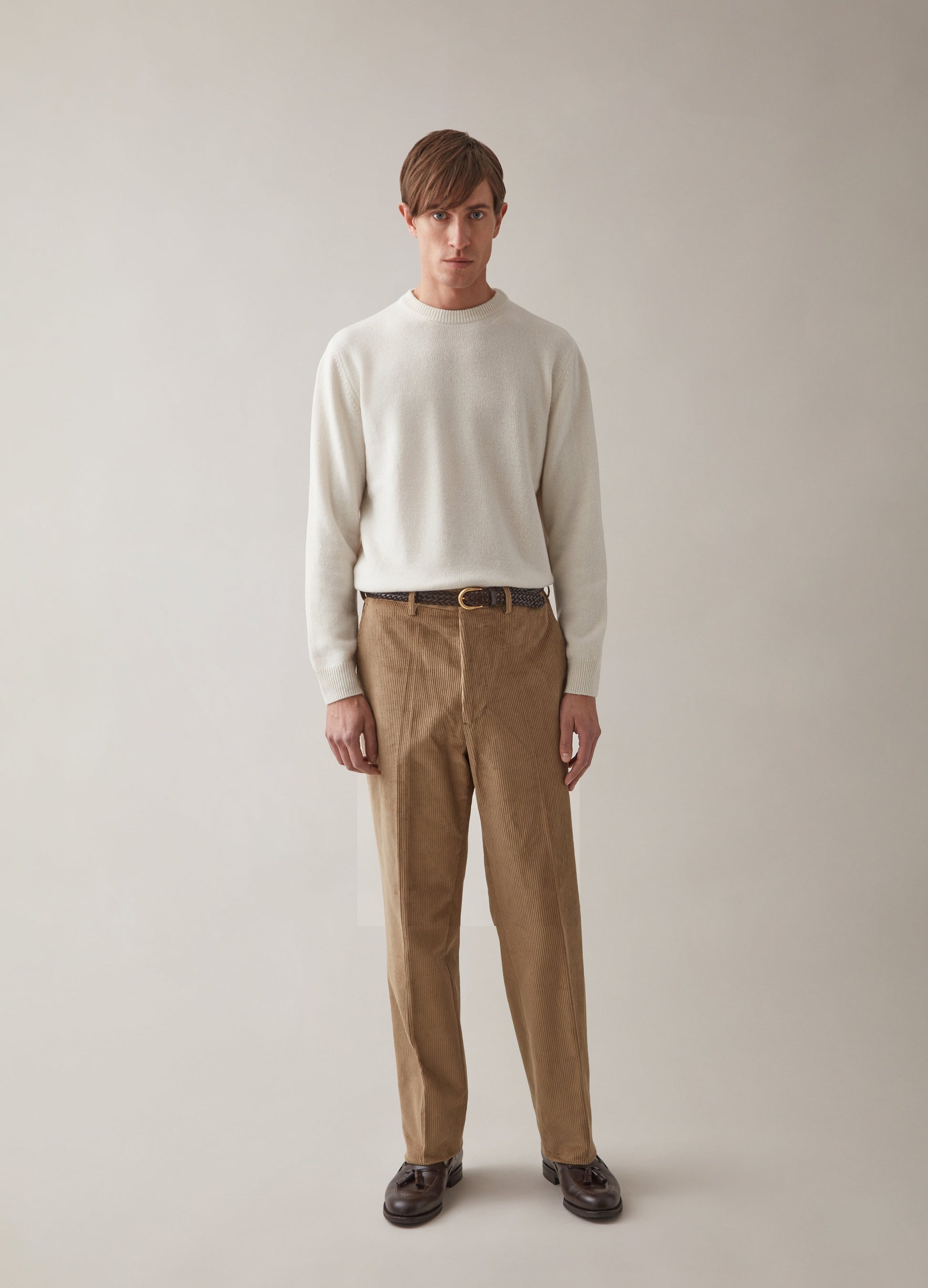 Alfie Corduroy Trousers - Fawn Berg & Berg