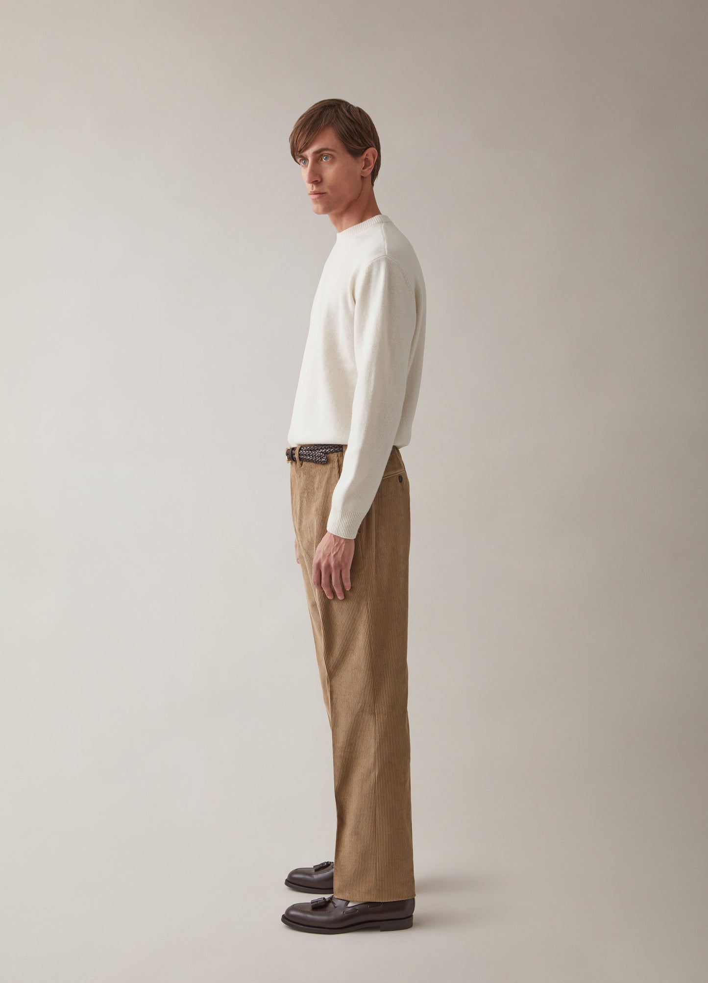 Alfie Corduroy Trousers - Fawn Berg & Berg