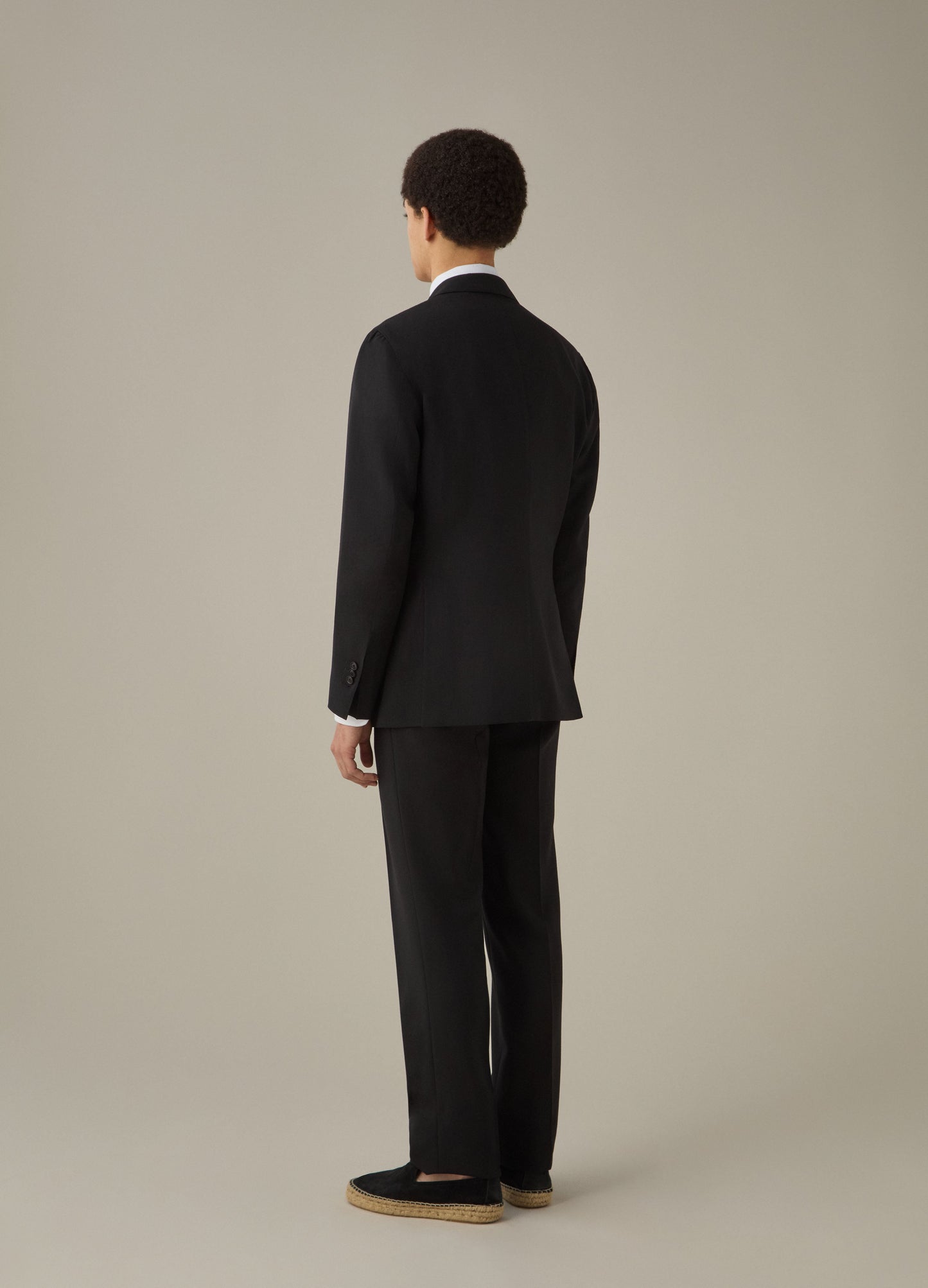 Don High Twist Suit Jacket - Black Berg & Berg
