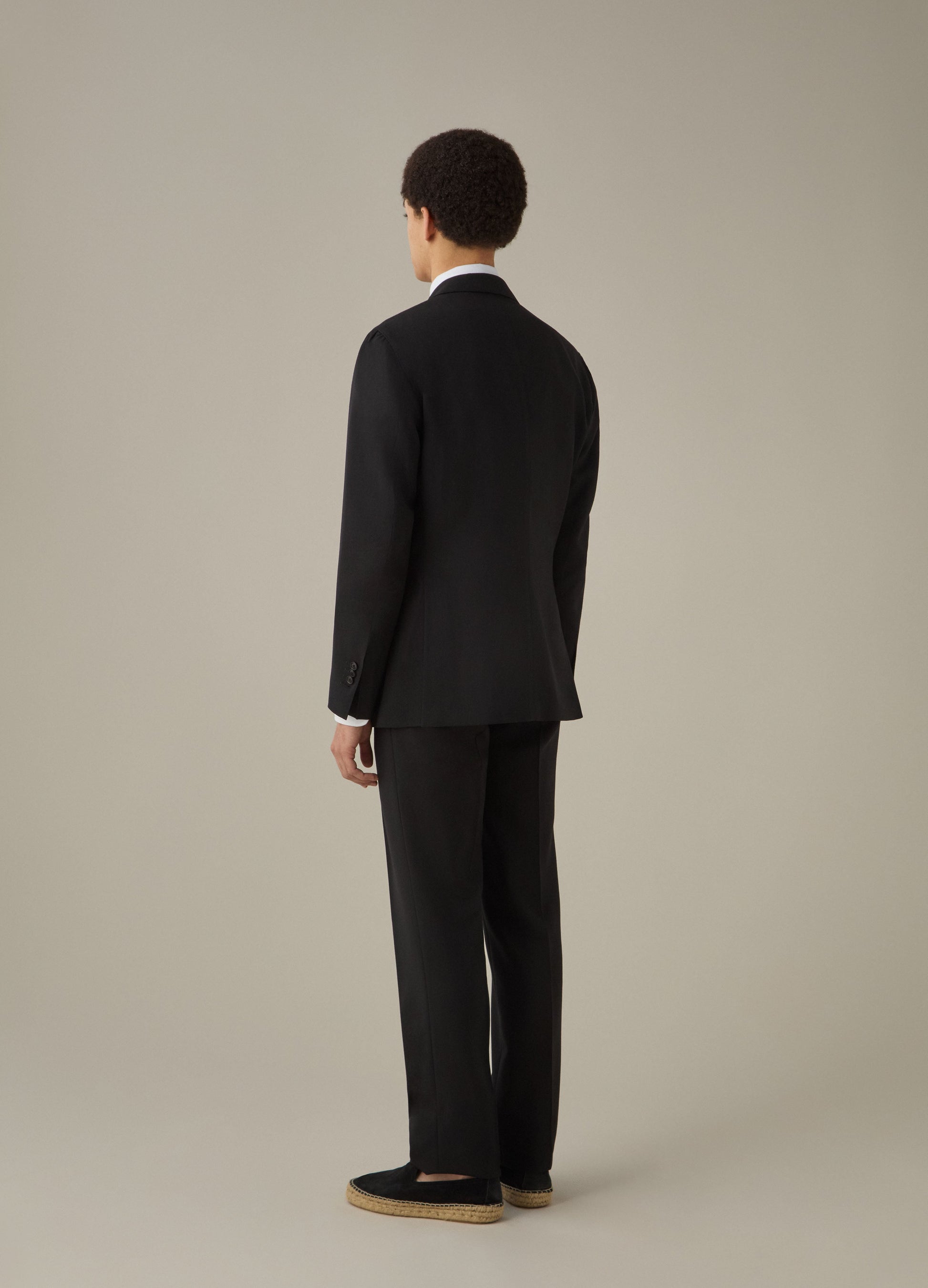 Don High Twist Suit Jacket - Black Berg & Berg