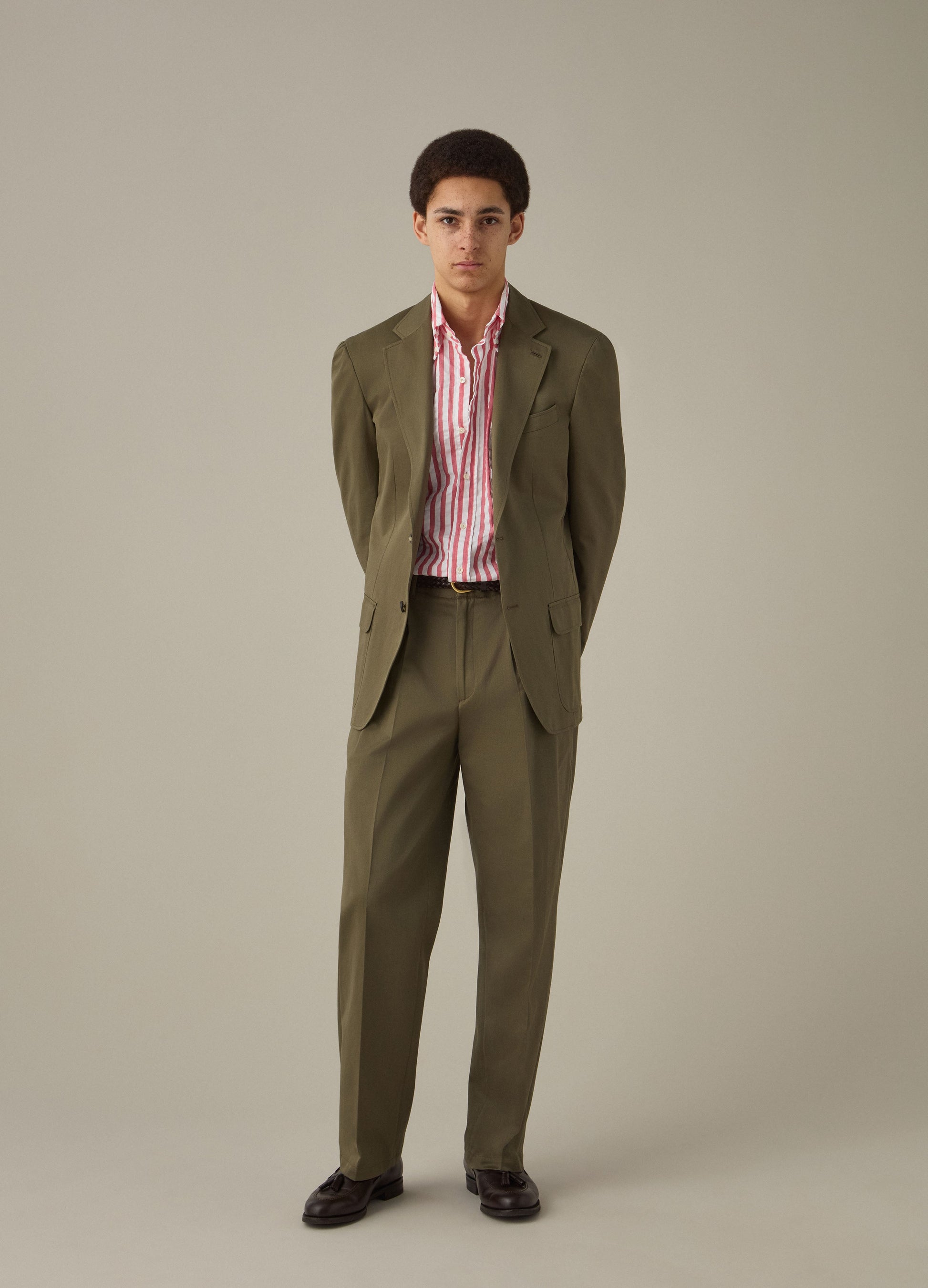 Darwin Casual Blazer - Olive Berg & Berg