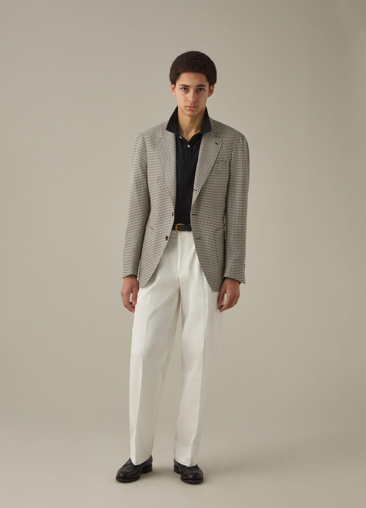 Don Sport Pepita Jacket - Chocolate/Cream Berg & Berg